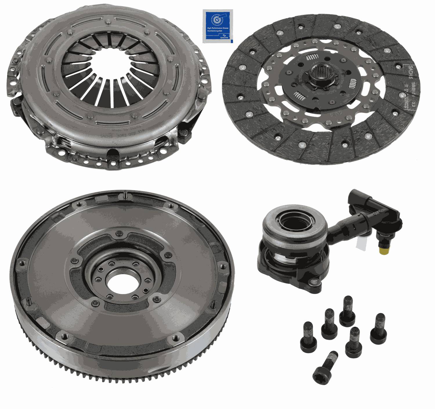SACHS Koblingssæt 2290601117 for FORD VOLVO MAZDA