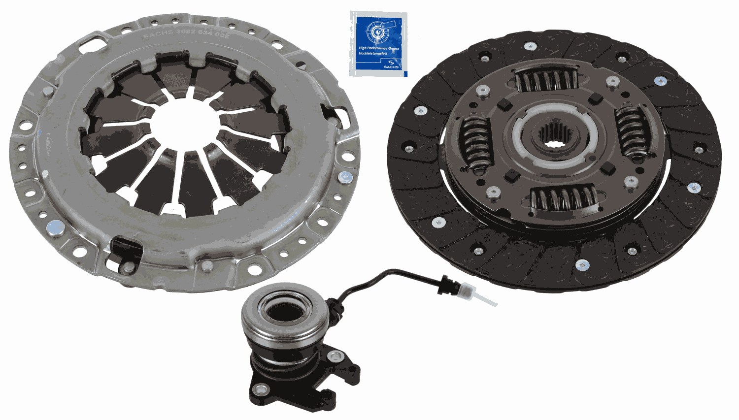 SACHS Koblingssæt 3000990496 for OPEL VAUXHALL CHEVROLET