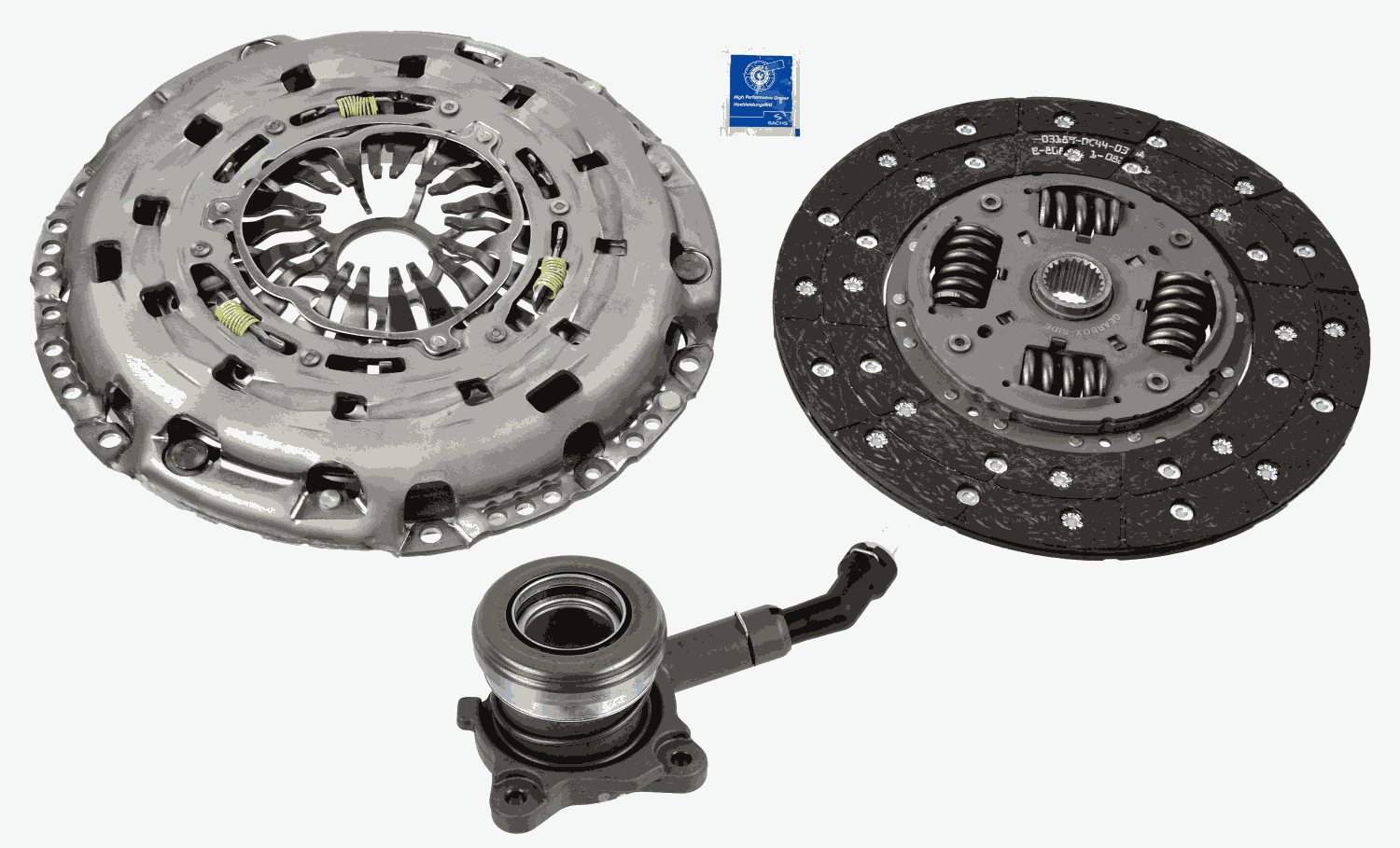 SACHS Koblingssæt 3000990517 for FORD