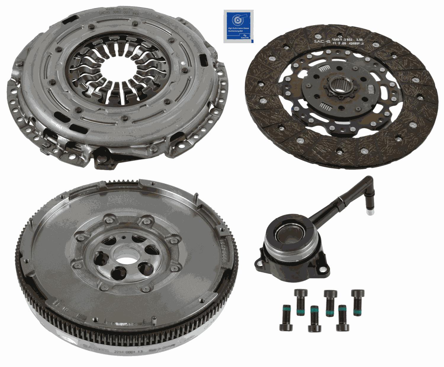 SACHS Koblingssæt 2290601138 for FORD VW SEAT CHRYSLER JEEP MAN