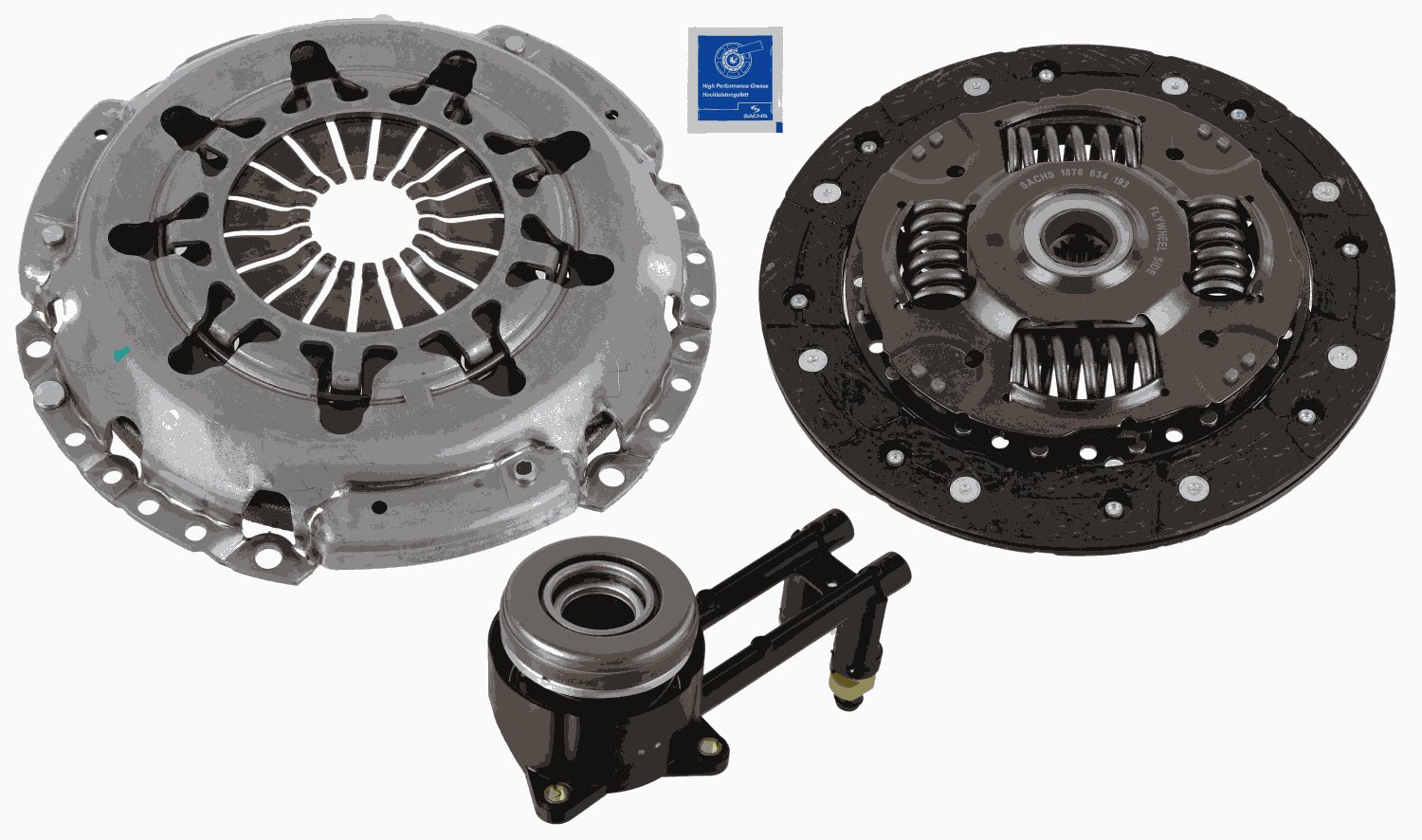 SACHS Koblingssæt 3000990493 for FORD ASIA & OCEANIA FORD MAZDA PEUGEOT HONGQI
