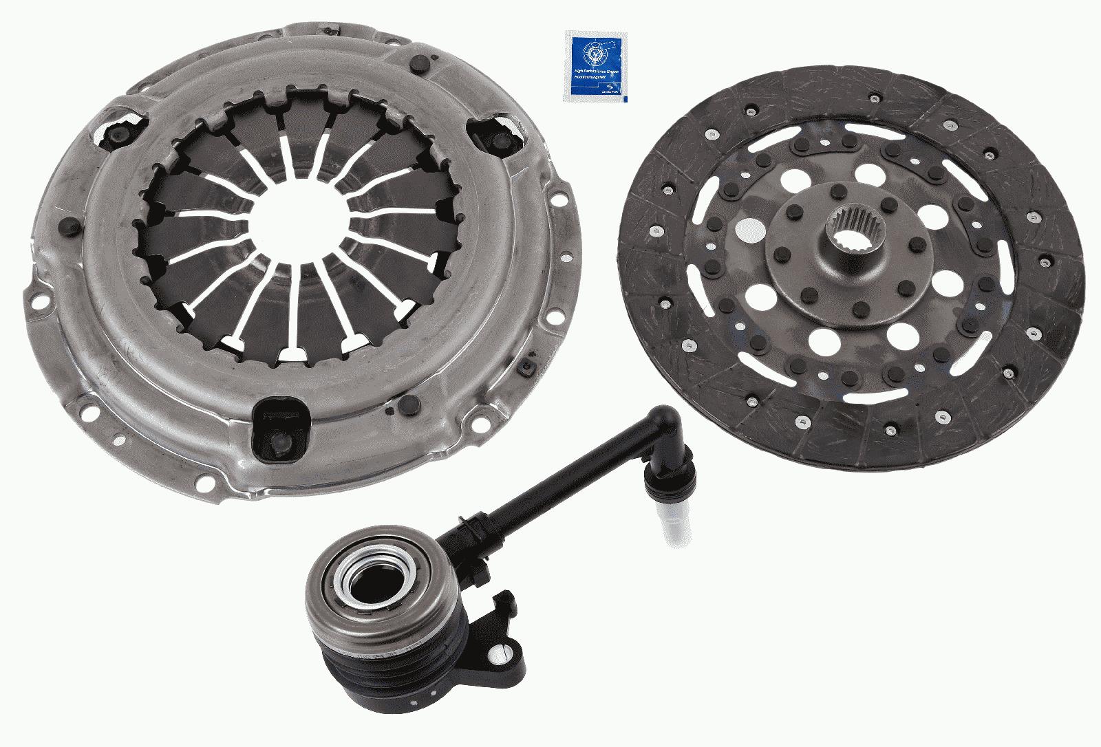 SACHS Koblingssæt 3000990553 for MERCEDES-BENZ NISSAN DATSUN RENAULT DACIA NISSAN (DFAC)