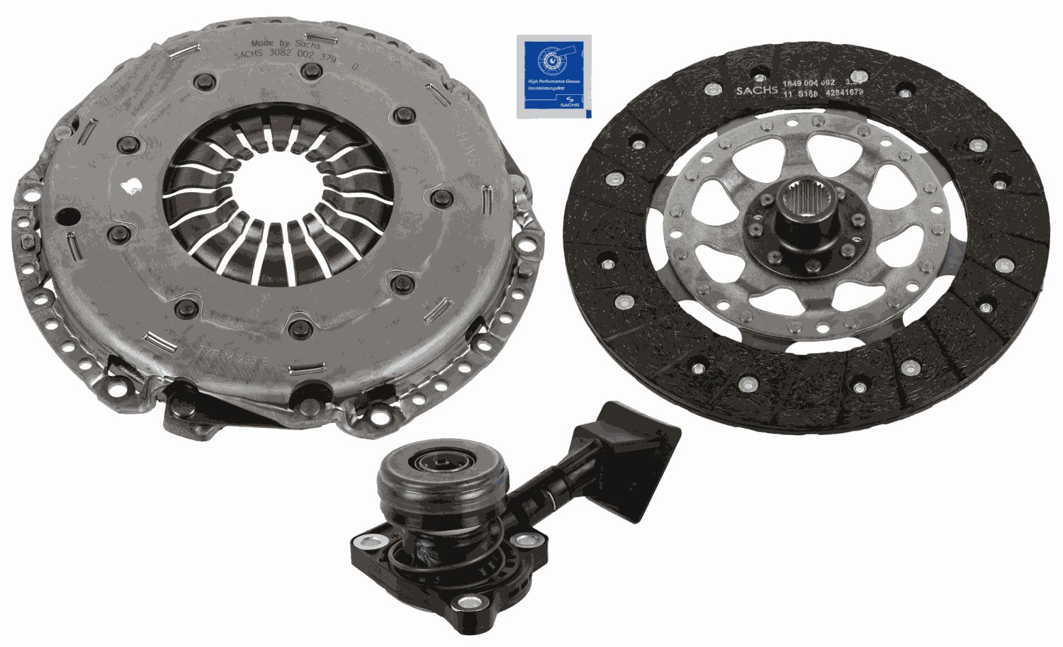 SACHS Koblingssæt 3000990558 for PEUGEOT VAUXHALL DS