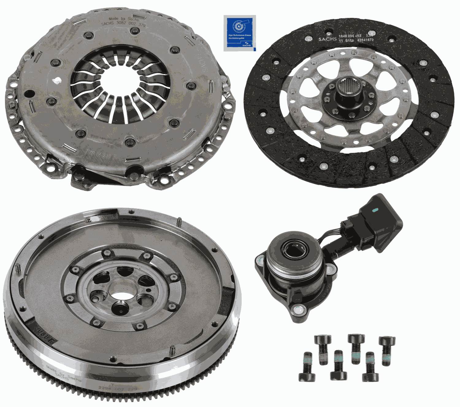 SACHS Koblingssæt 2290601160 for DS PEUGEOT VAUXHALL TOYOTA