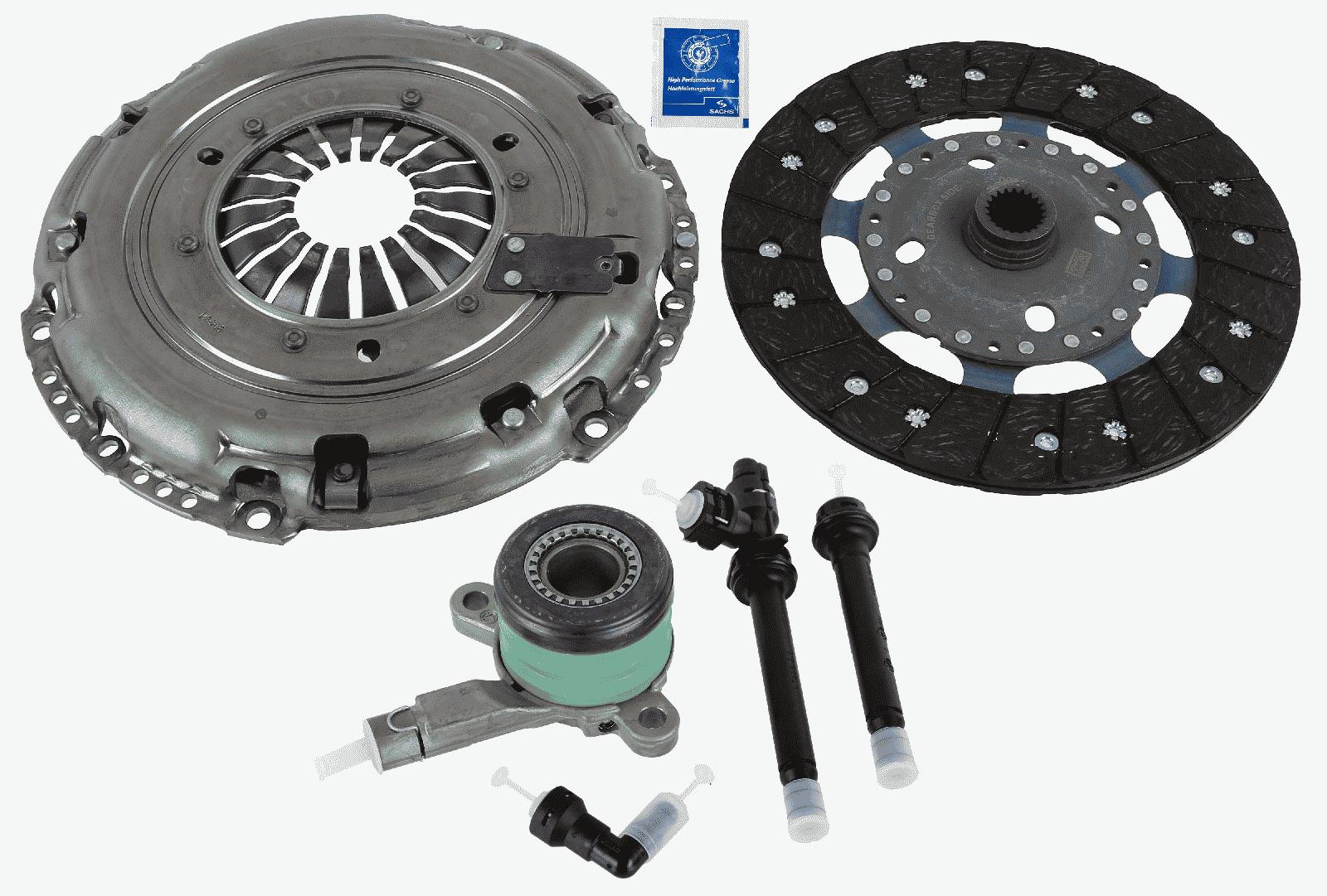 SACHS Koblingssæt 3000990557 for VAUXHALL OPEL FIAT MERCEDES-BENZ NISSAN RENAULT