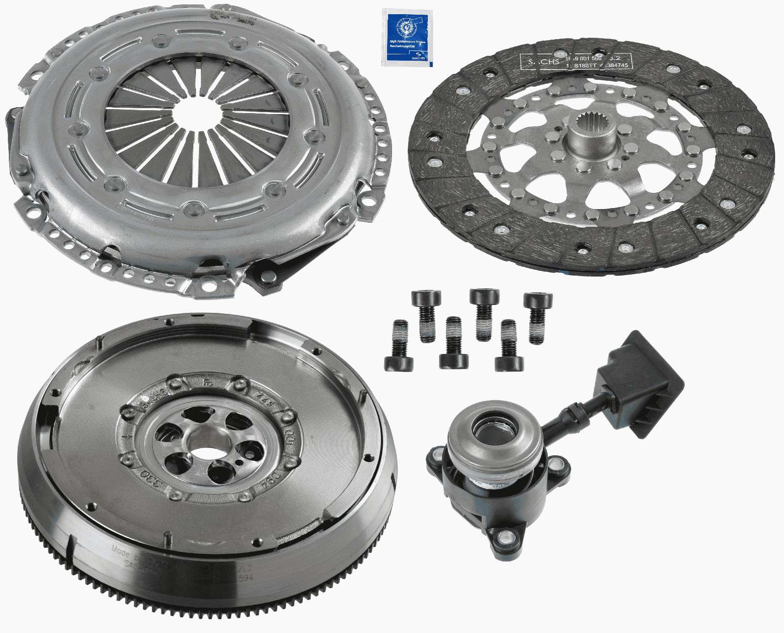 SACHS Koblingssæt 2290601158 for DS PEUGEOT VAUXHALL CITROËN TOYOTA