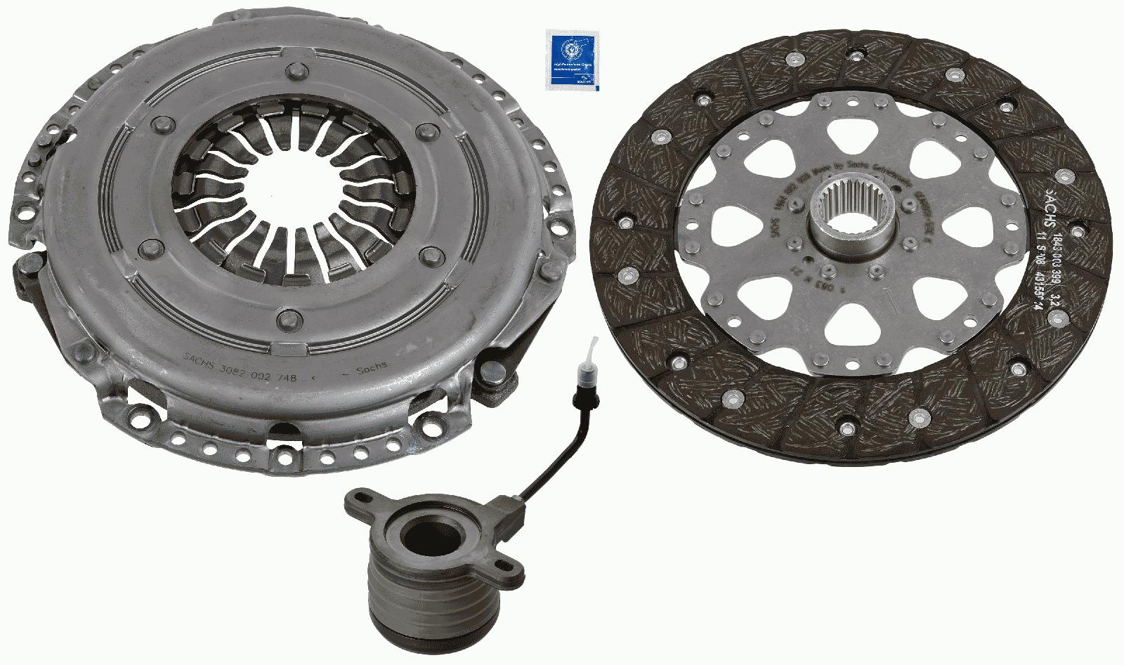 SACHS Koblingssæt 3000990541 for MERCEDES-BENZ