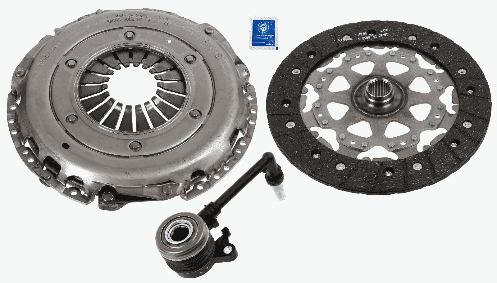 SACHS Koblingssæt 3000990576 for MERCEDES-BENZ NISSAN DATSUN RENAULT DACIA NISSAN (DFAC)