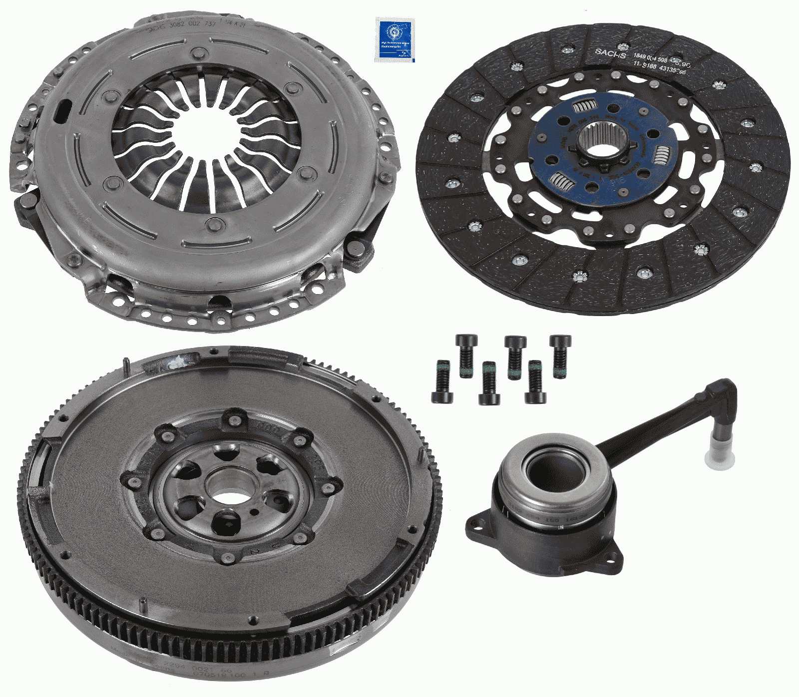 SACHS Koblingssæt 2290601167 for VW CUPRA JEEP MAN