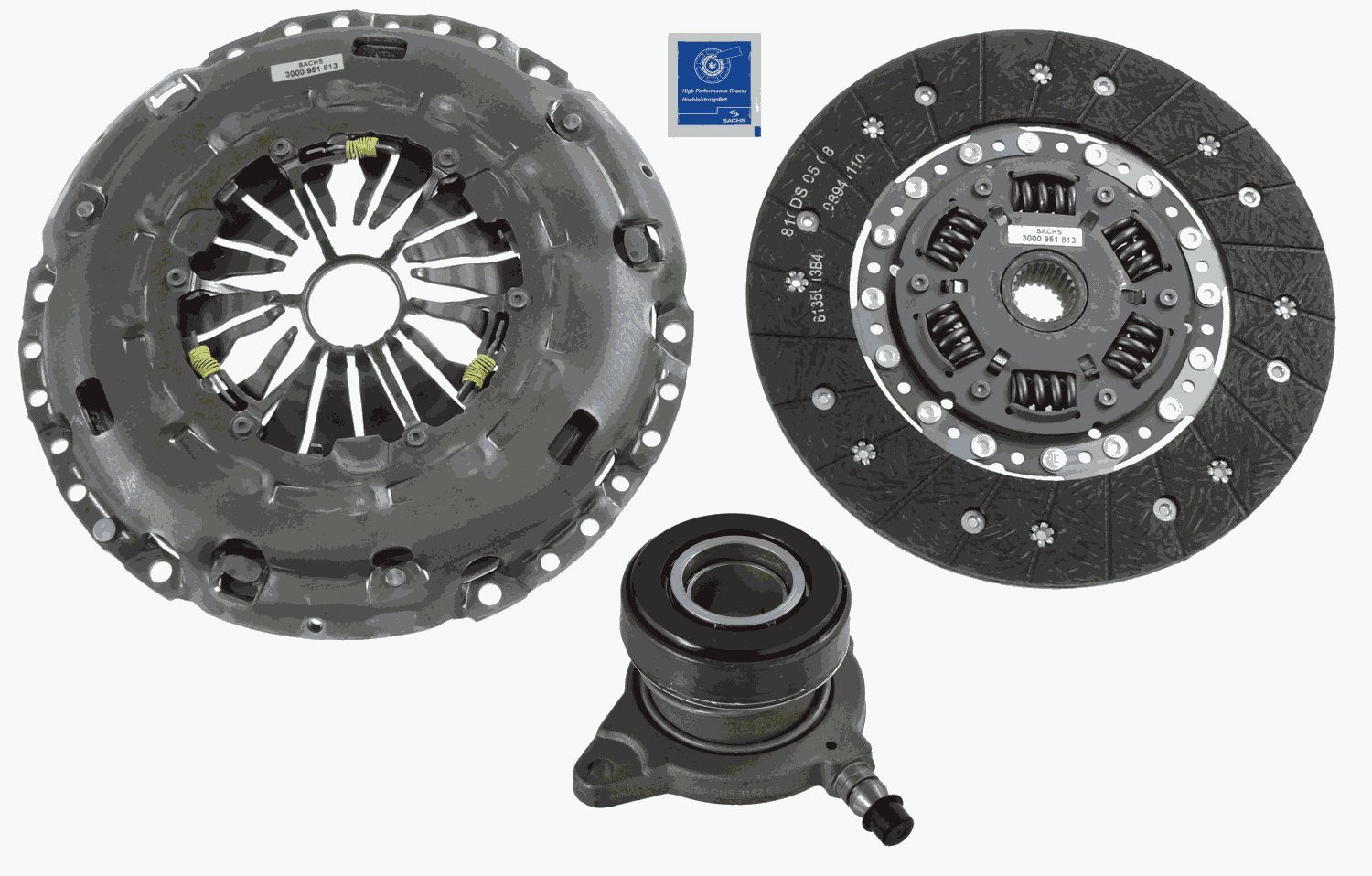 SACHS Koblingssæt 3000990181 for VOLVO