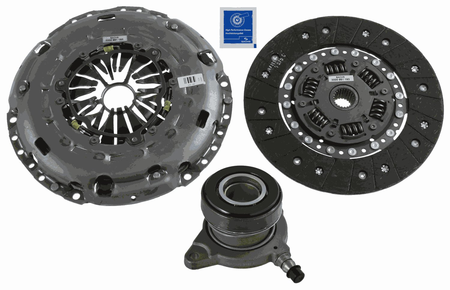 SACHS Koblingssæt 3000990182 for VOLVO