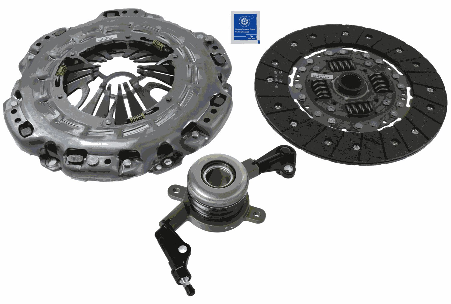 SACHS Koblingssæt 3000990195 for CHRYSLER MERCEDES-BENZ VW HYUNDAI