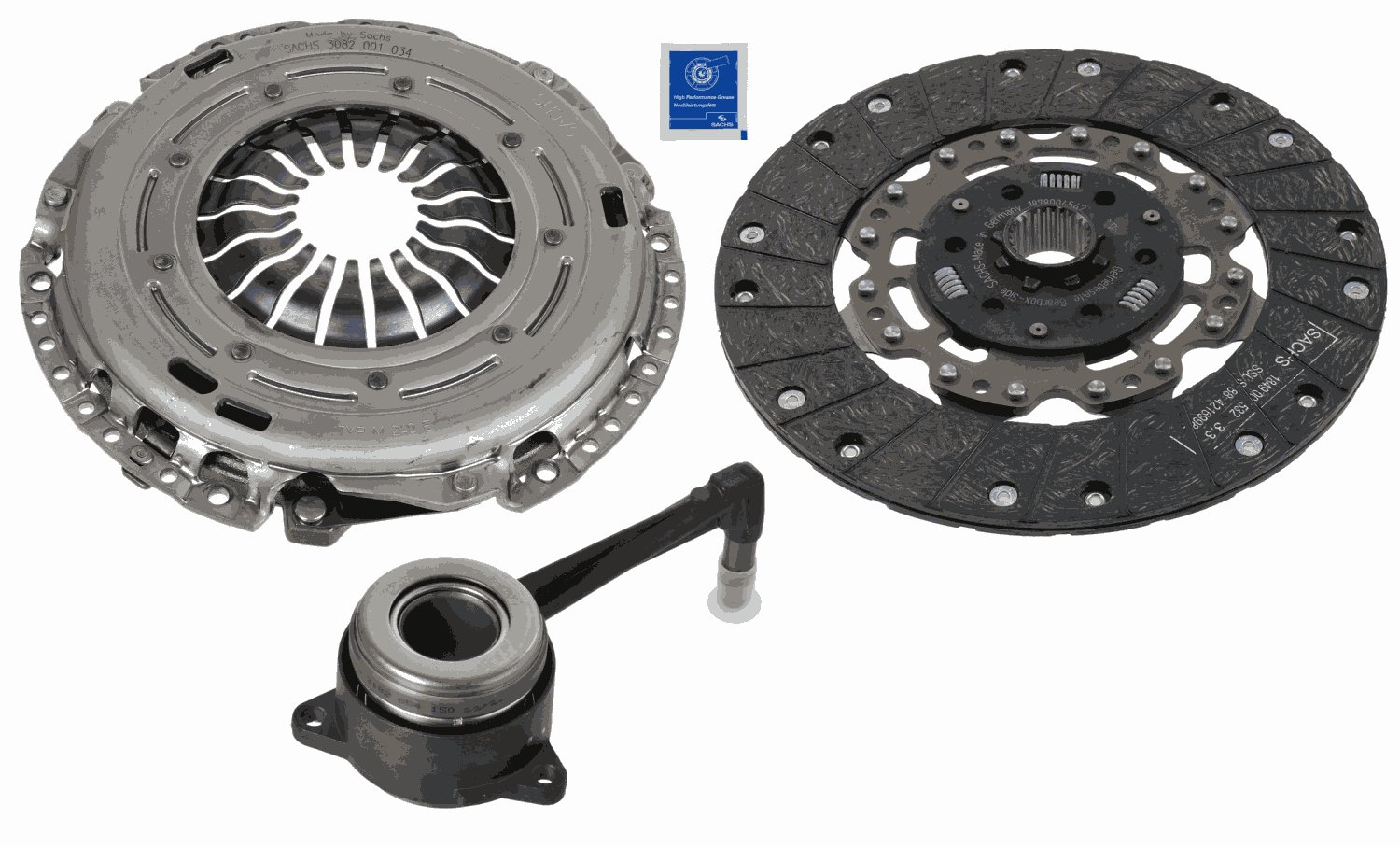 SACHS Koblingssæt 3000990210 for VW