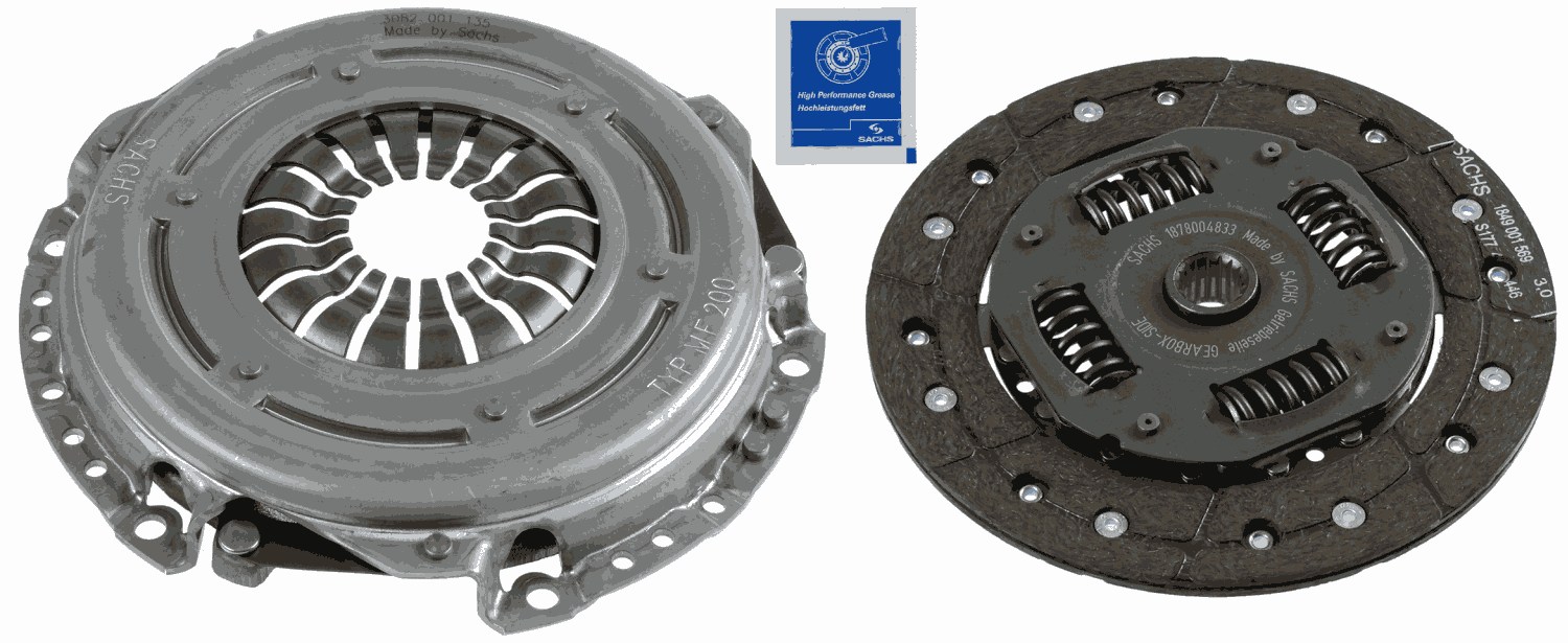 SACHS Koblingssæt 3000951080 for FORD ASIA & OCEANIA FORD