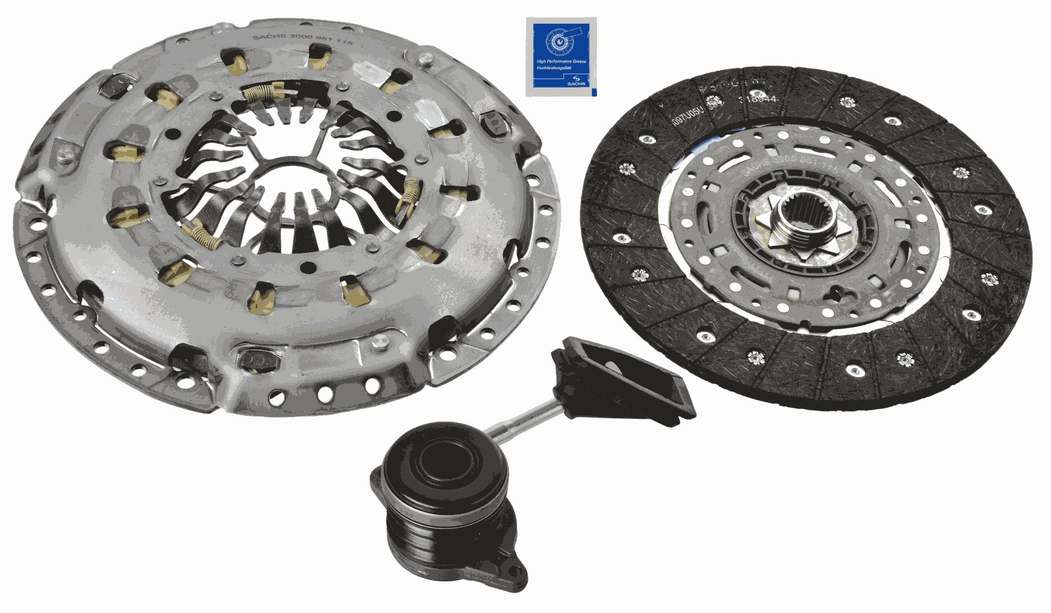 SACHS Koblingssæt 3000990190 for VOLVO MITSUBISHI RENAULT