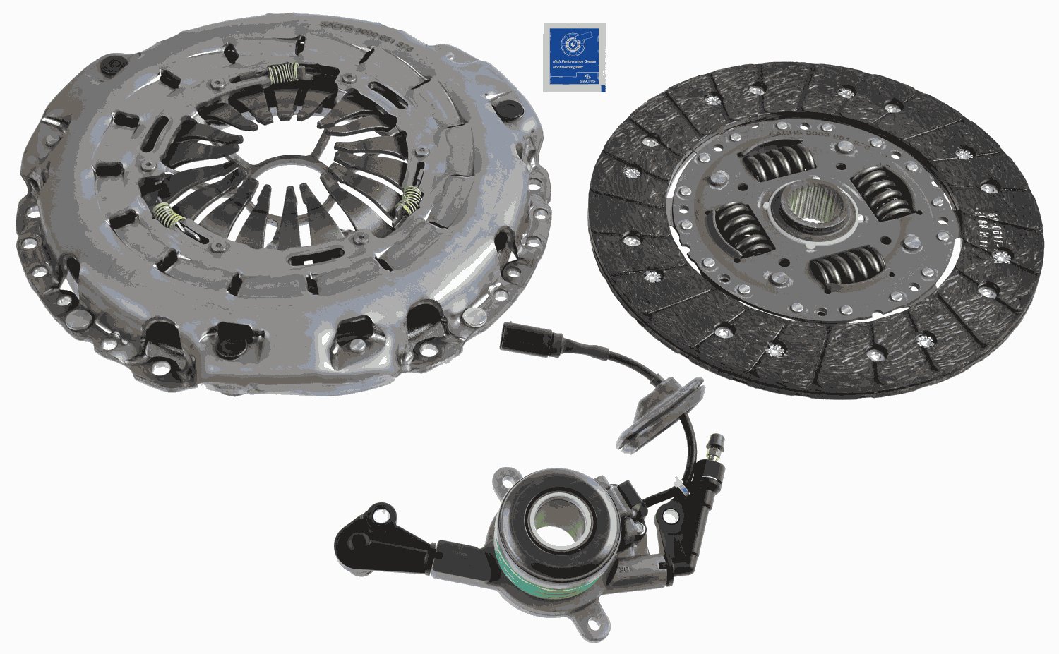 SACHS Koblingssæt 3000990217 for MERCEDES-BENZ VW