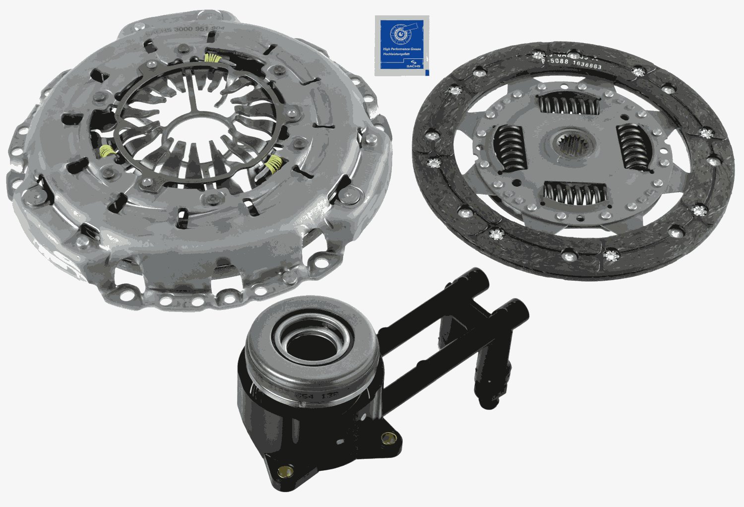 SACHS Koblingssæt 3000990223 for FORD MAZDA