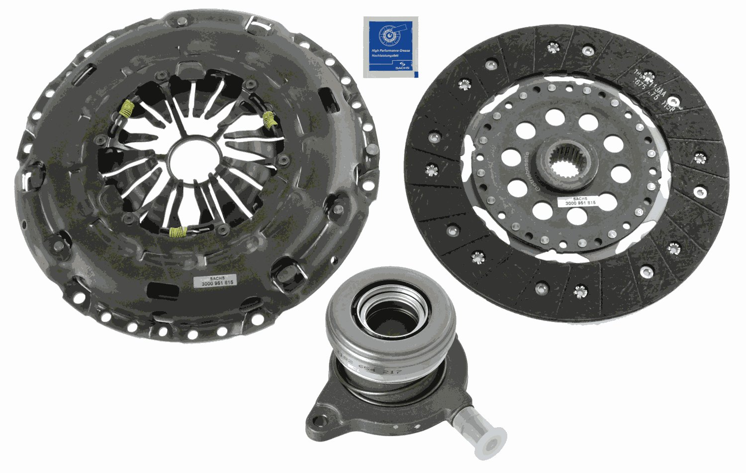 SACHS Koblingssæt 3000990250 for FORD VOLVO LAND ROVER