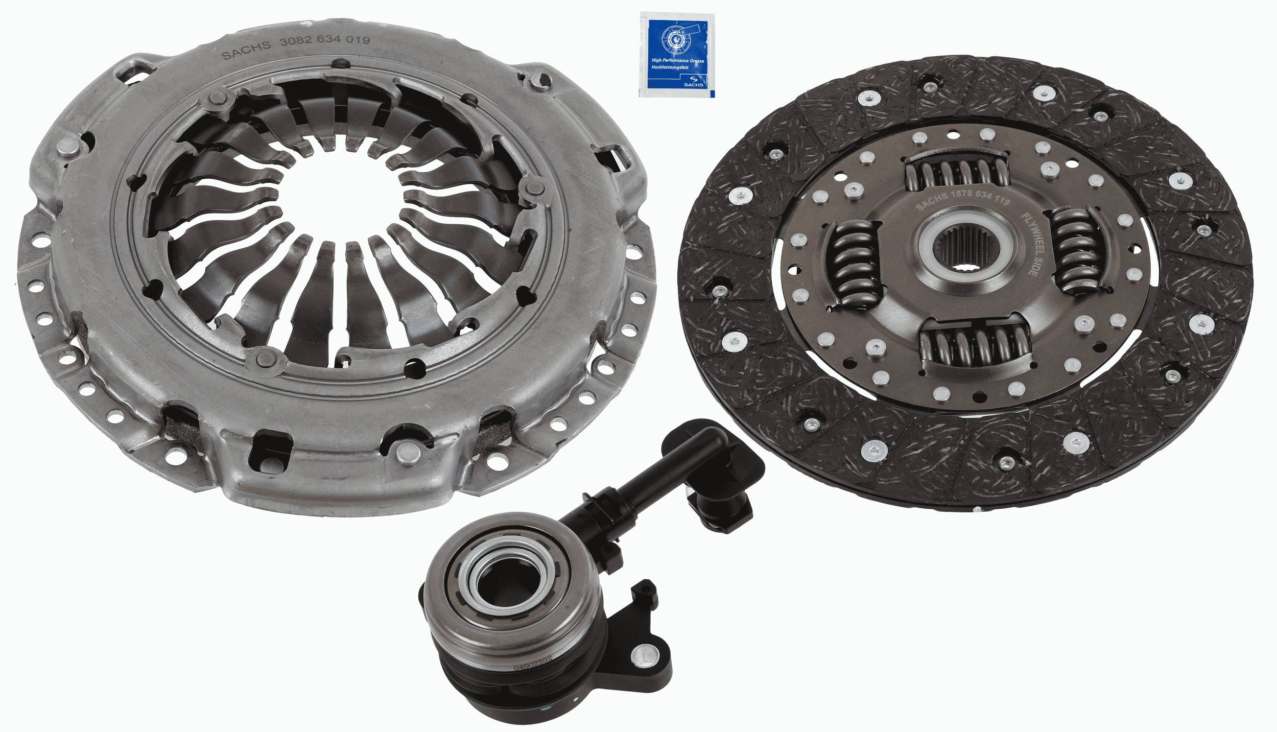 SACHS Koblingssæt 3000990590 for VOLVO MERCEDES-BENZ RENAULT NISSAN SUZUKI DACIA