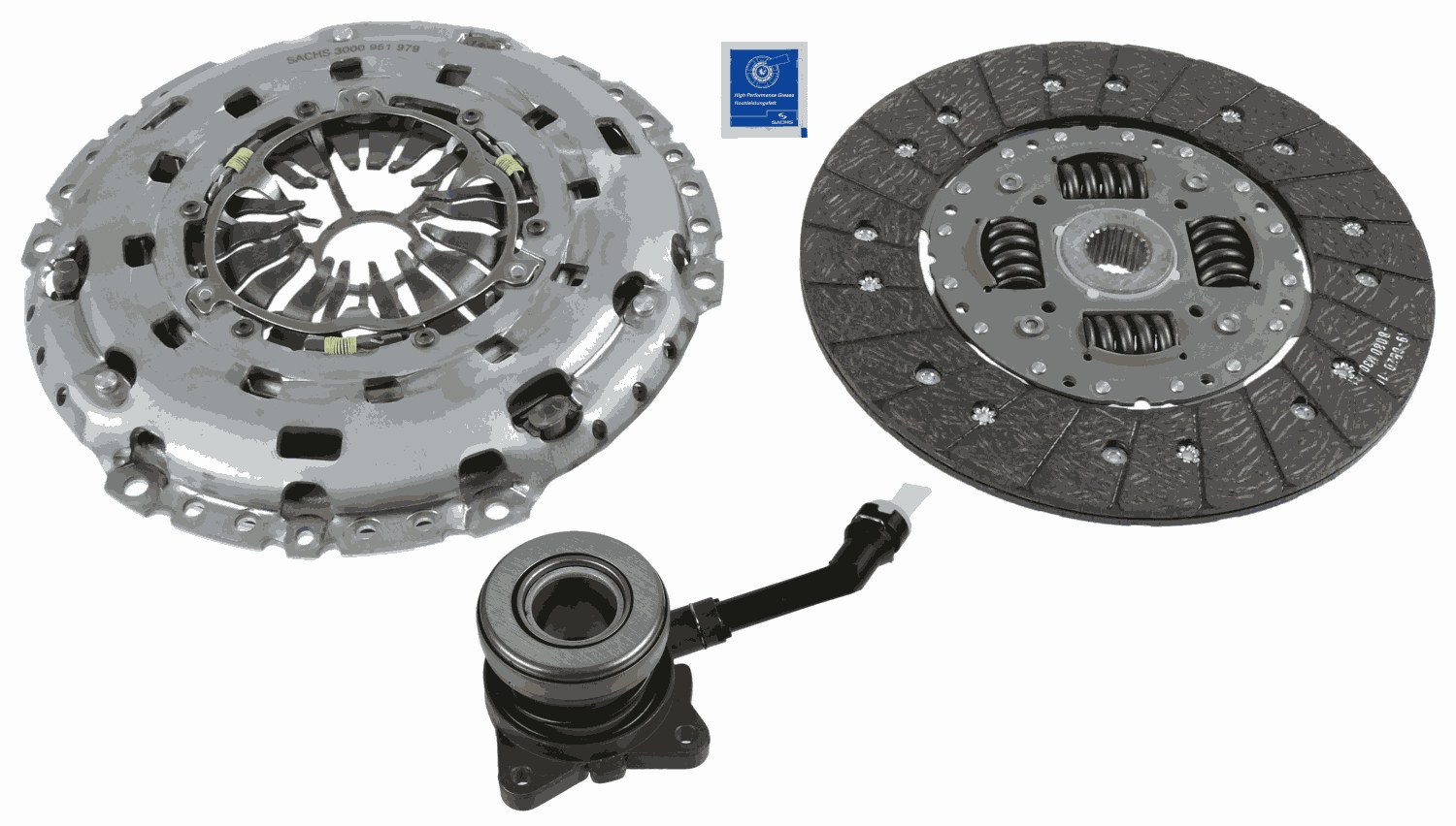SACHS Koblingssæt 3000990262 for FORD