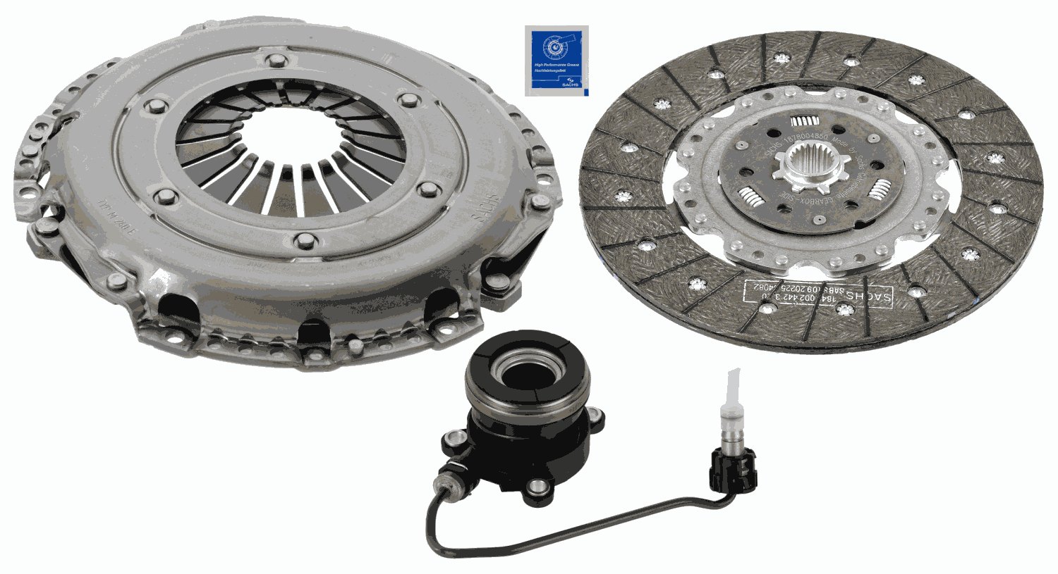 SACHS Koblingssæt 3000990264 for HOLDEN CHEVROLET VAUXHALL ABARTH OPEL