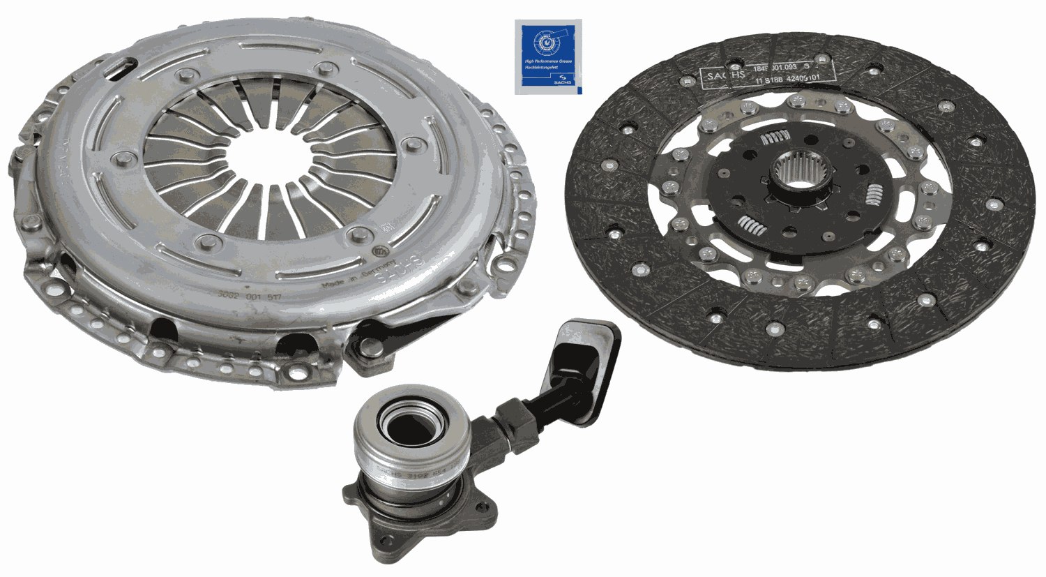 SACHS Koblingssæt 3000990296 for FORD JAGUAR