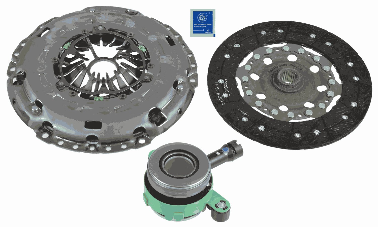 SACHS Koblingssæt 3000990310 for PEUGEOT MITSUBISHI JEEP FIAT