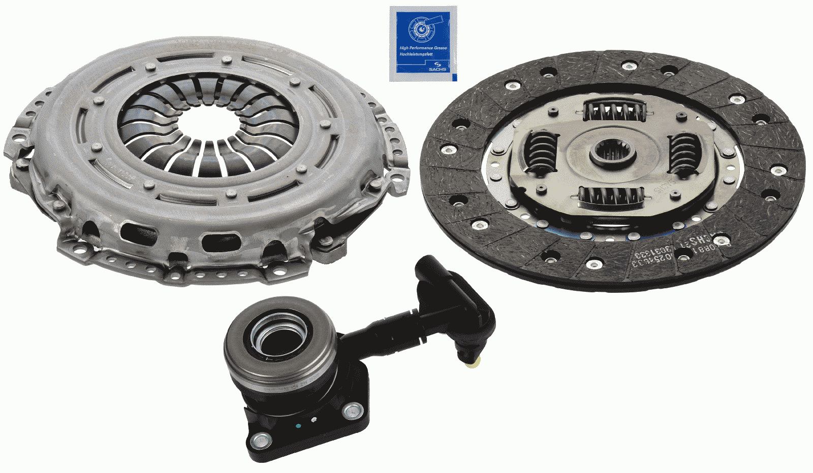 SACHS Koblingssæt 3000990342 for FORD