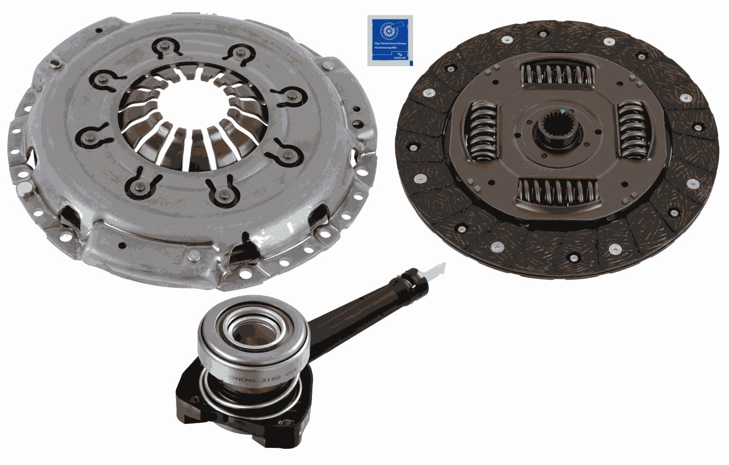 SACHS Koblingssæt 3000990382 for VAUXHALL NISSAN RENAULT HONGQI