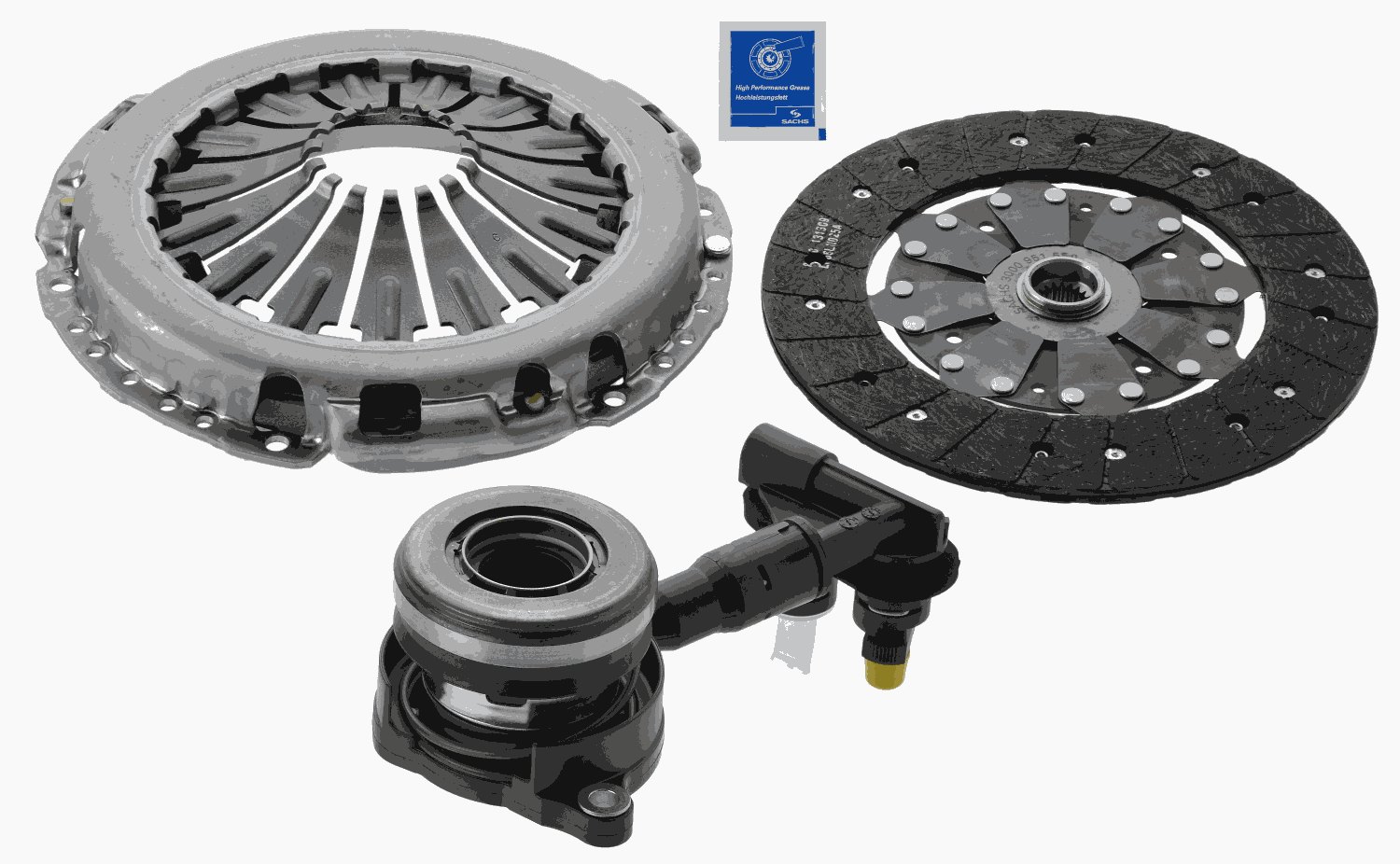 SACHS Koblingssæt 3000990388 for FORD VOLVO MAZDA