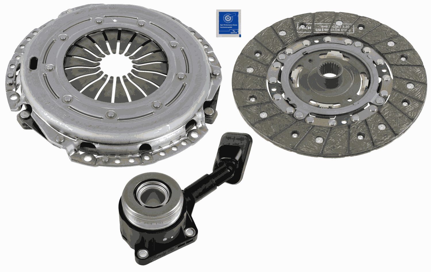SACHS Koblingssæt 3000990392 for FORD VOLVO