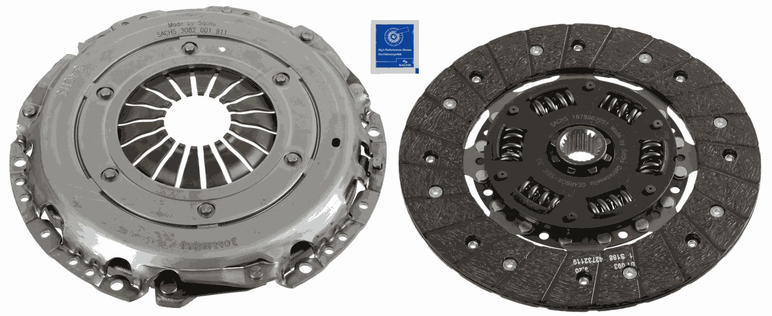 SACHS Koblingssæt 3000970089 for PEUGEOT CITROËN MITSUBISHI