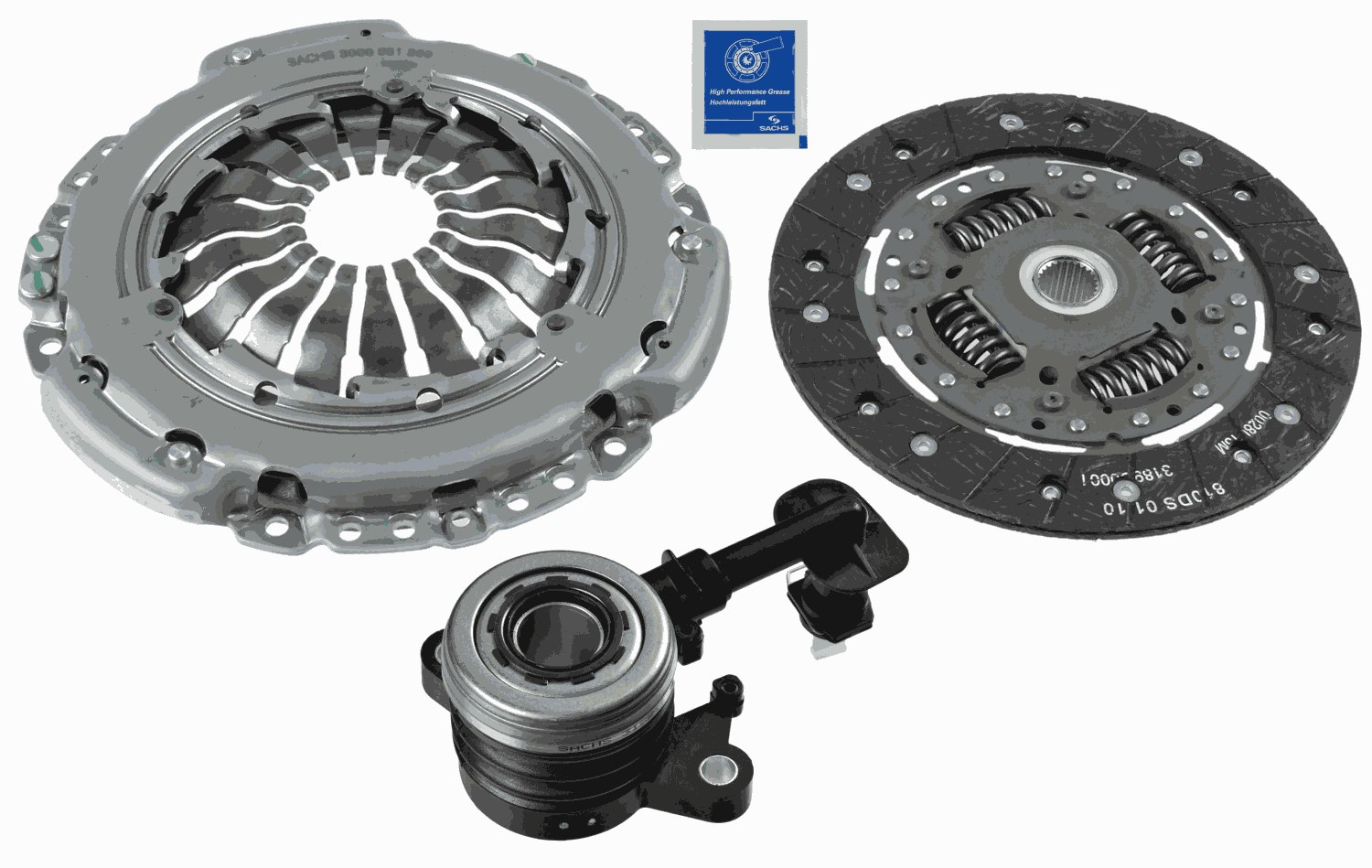 SACHS Koblingssæt 3000990398 for NISSAN DACIA