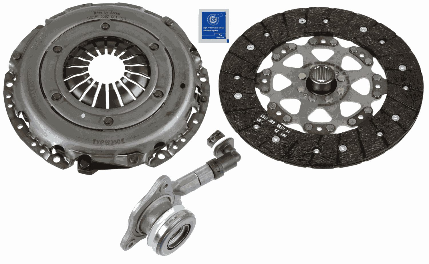 SACHS Koblingssæt 3000990405 for PEUGEOT CITROËN LANCIA