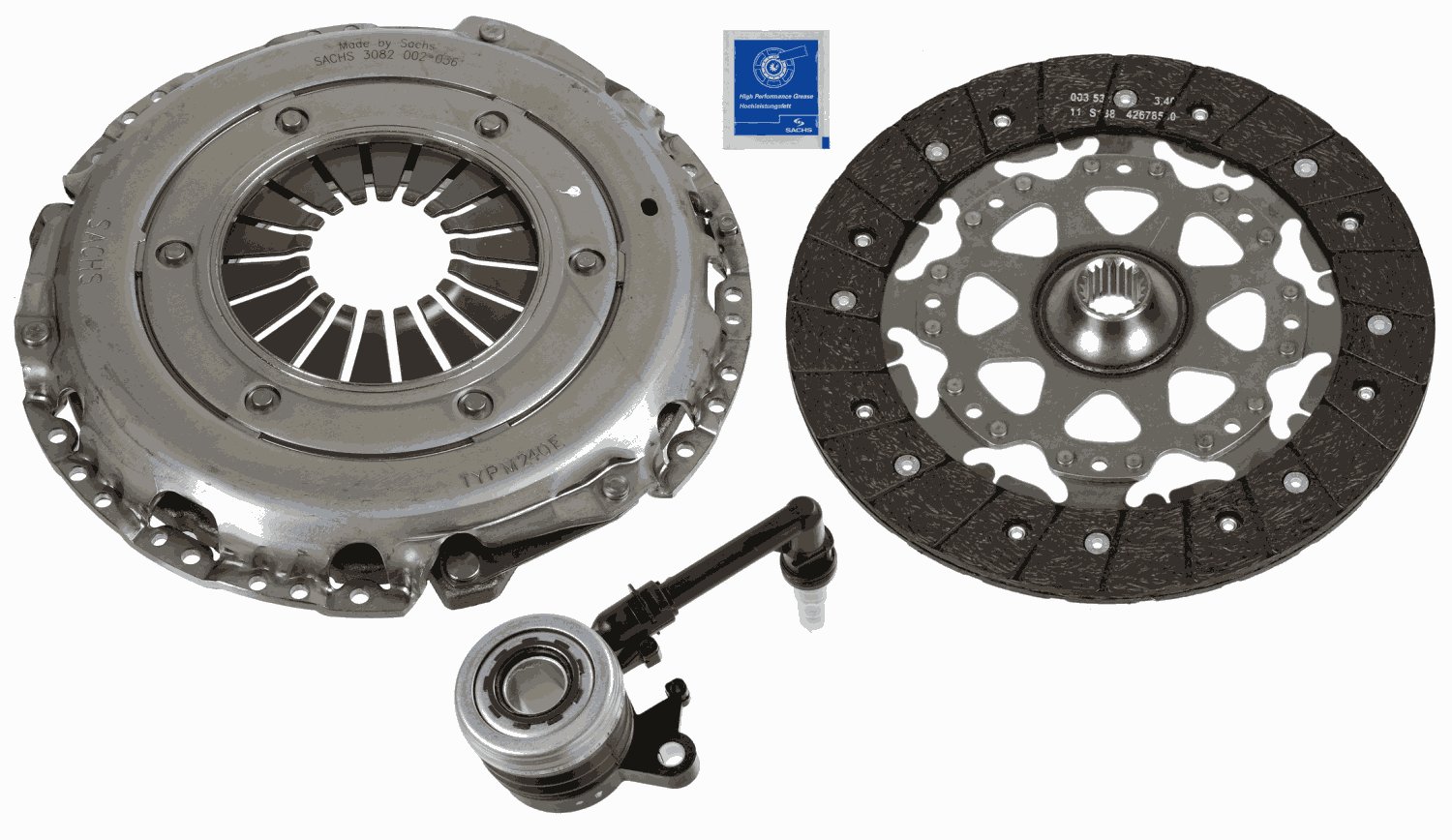 SACHS Koblingssæt 3000990407 for RENAULT NISSAN