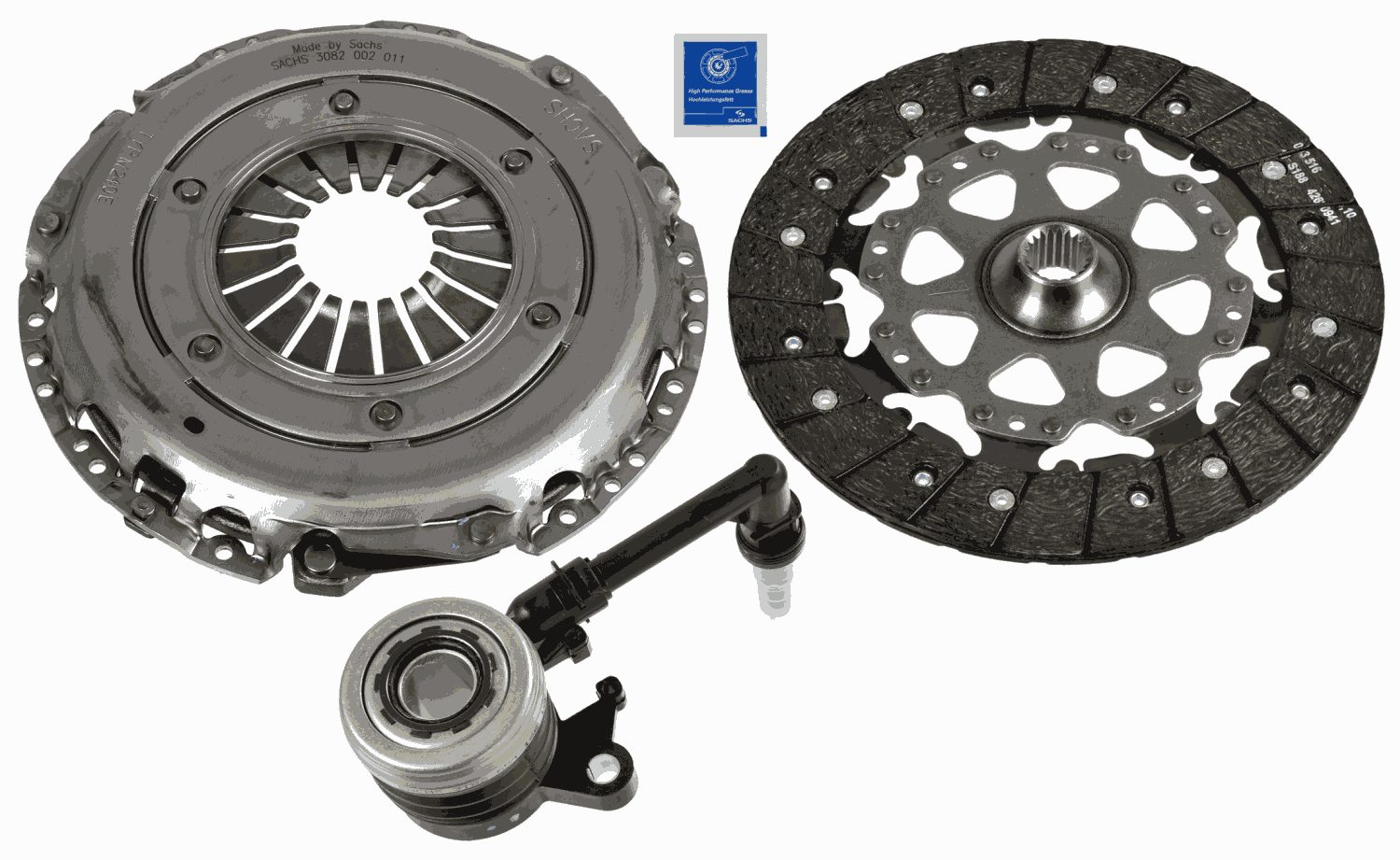 SACHS Koblingssæt 3000990411 for NISSAN RENAULT