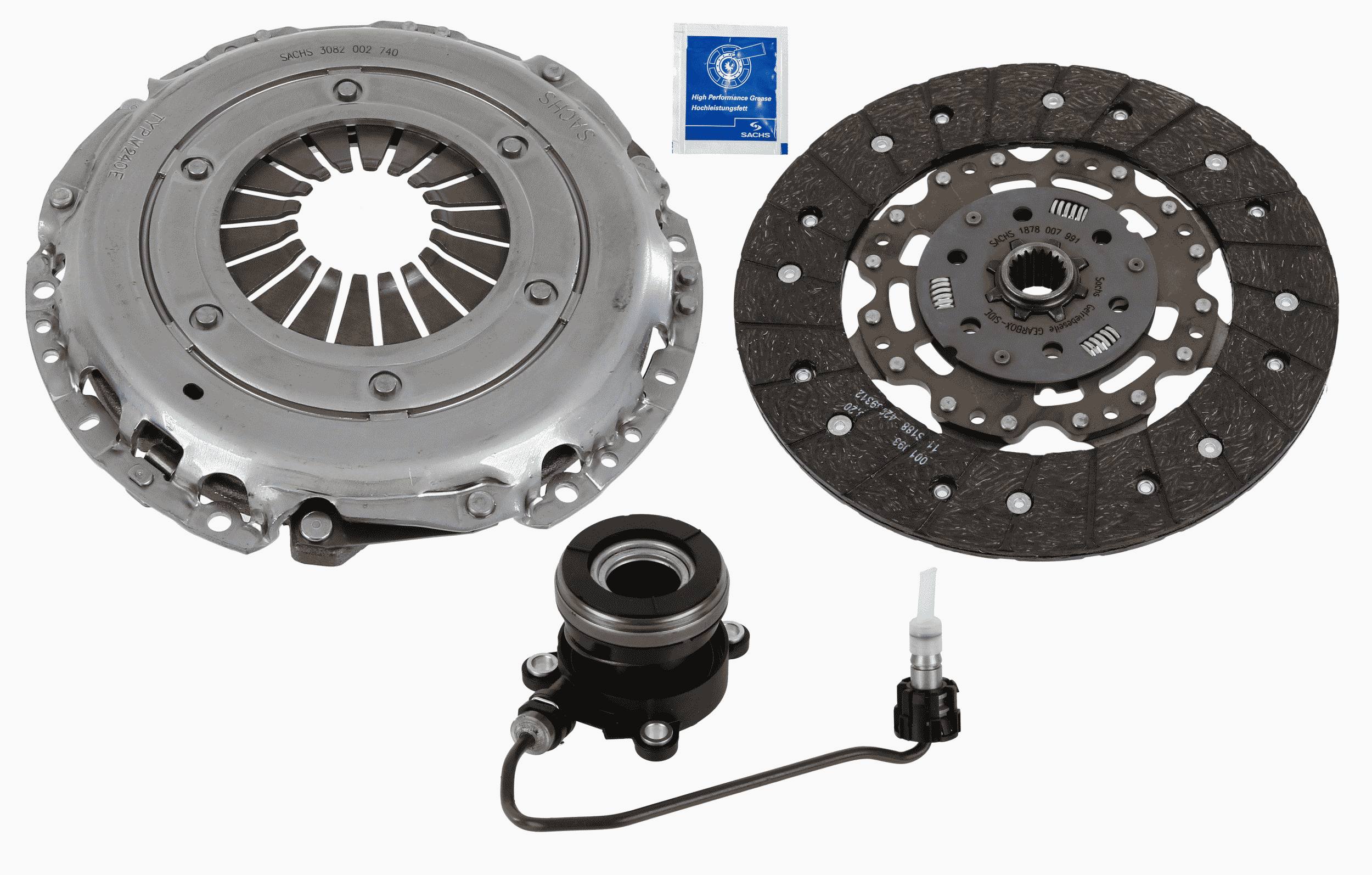 SACHS Koblingssæt 3000990573 for CHEVROLET GENERAL MOTORS VAUXHALL ABARTH OPEL