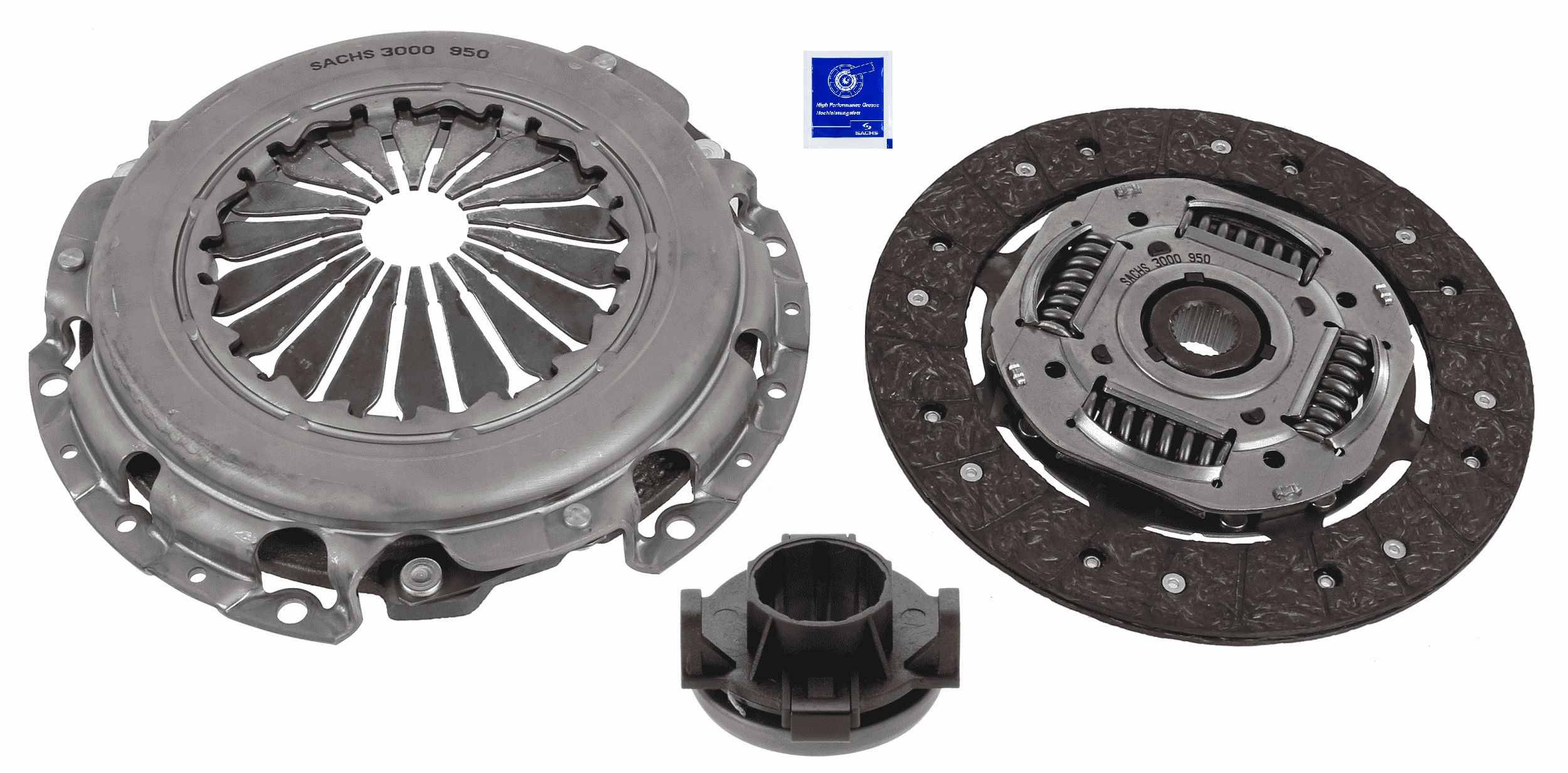 SACHS Koblingssæt 3000950518 for VOLVO VAUXHALL MITSUBISHI NISSAN DACIA RENAULT