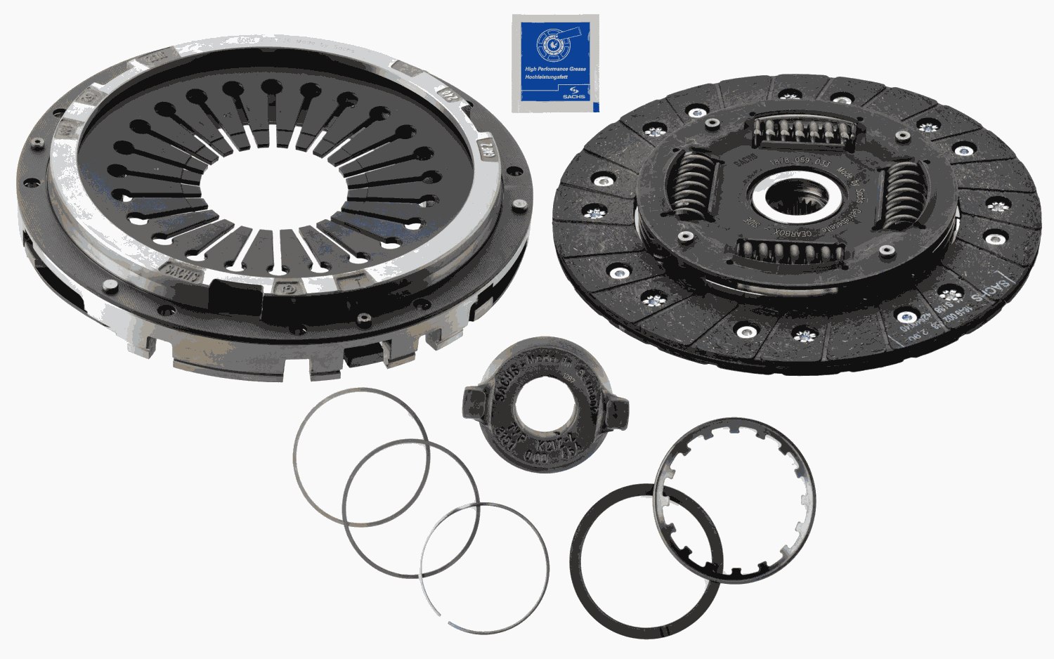 SACHS Koblingssæt 3000 951 016 for PORSCHE