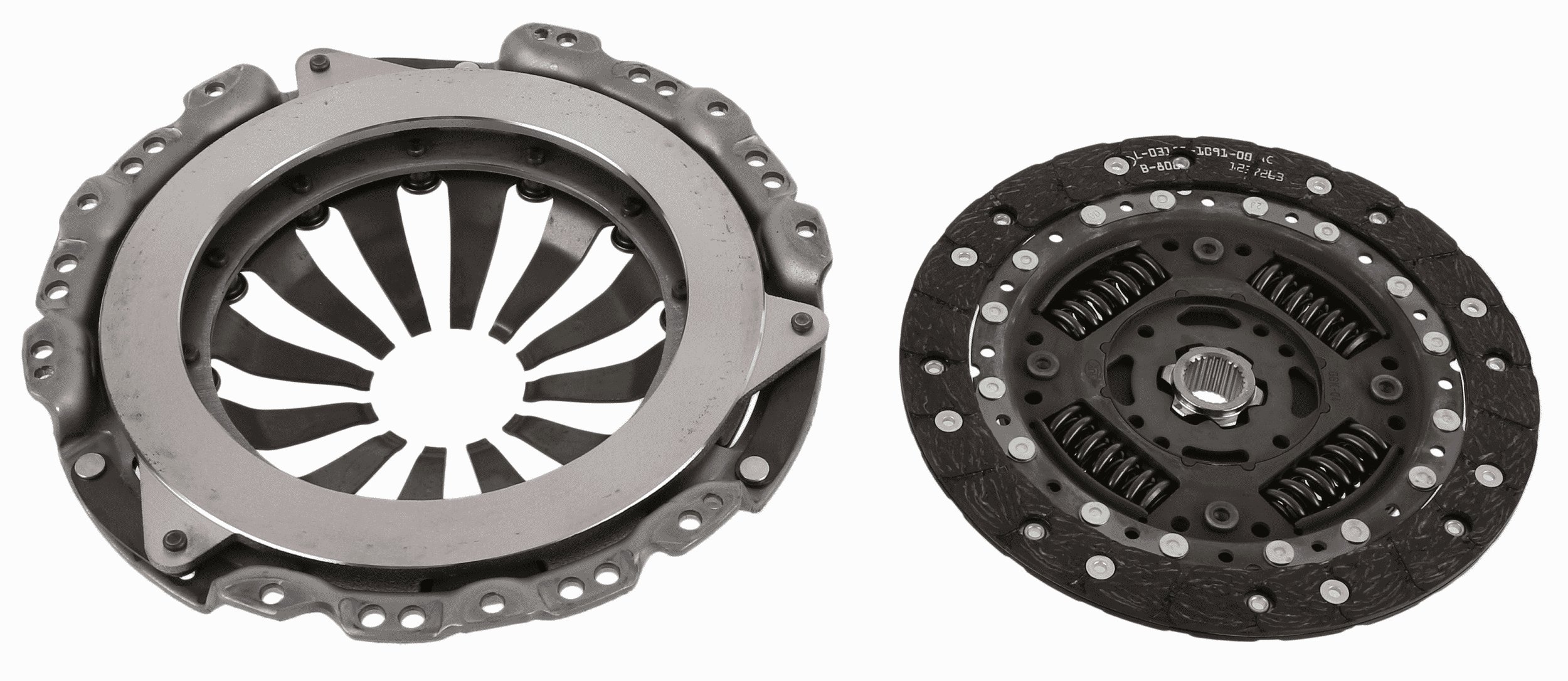 SACHS Koblingssæt 3000950989 på svinghjulets side for KIA