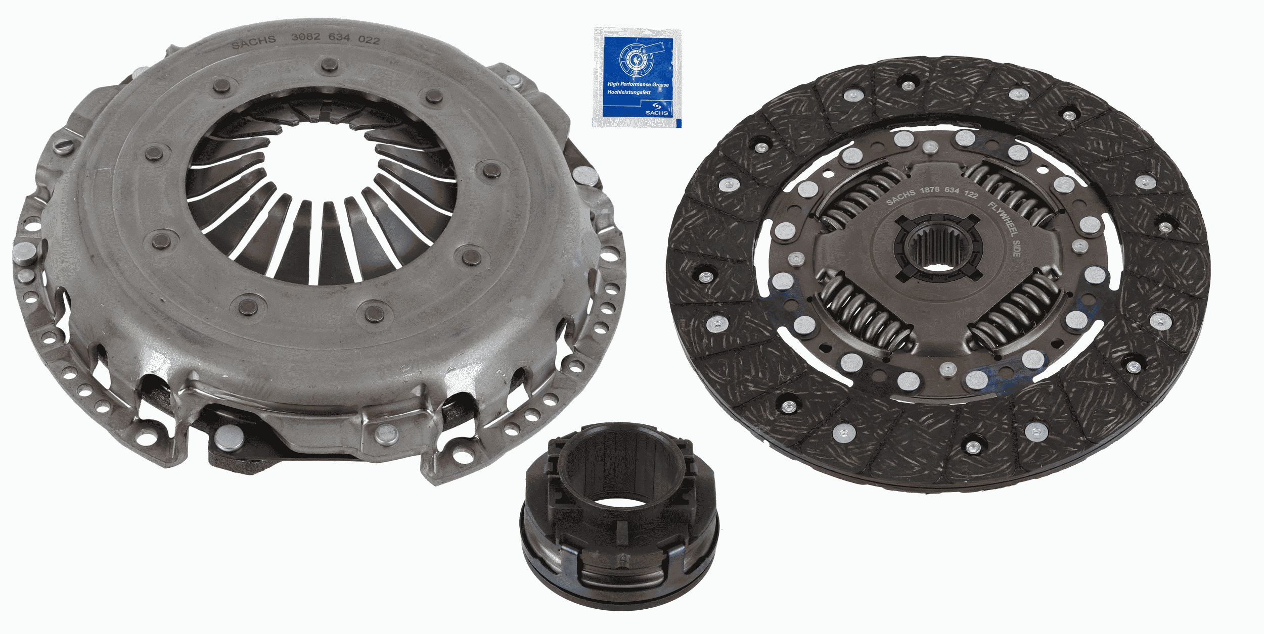 SACHS Koblingssæt 3000951637 for FORD AUSTRALIA FORD VW VW (SVW) AUDI (FAW) MAZDA PORSCHE AUDI
