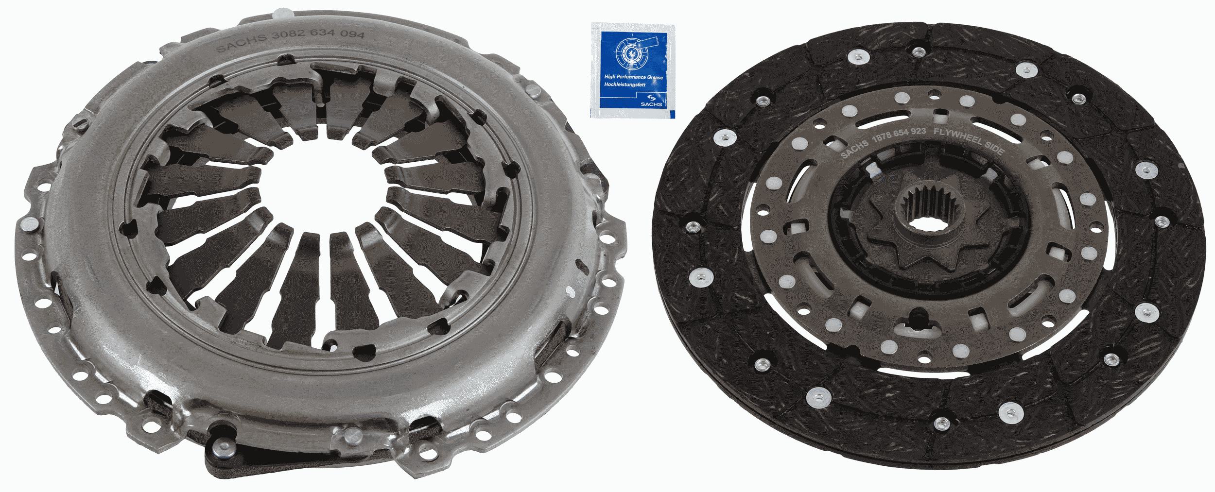 SACHS Koblingssæt 3000951666 for VAUXHALL ABARTH LANCIA CHRYSLER