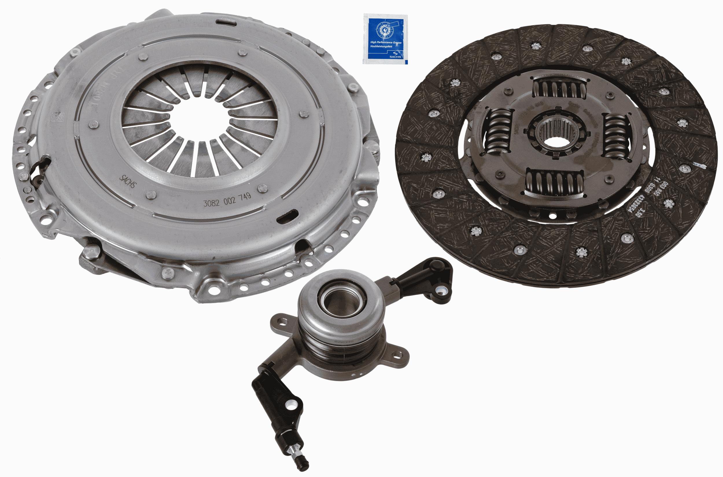 SACHS Koblingssæt 3000990630 for CHRYSLER VW MERCEDES-BENZ HYUNDAI