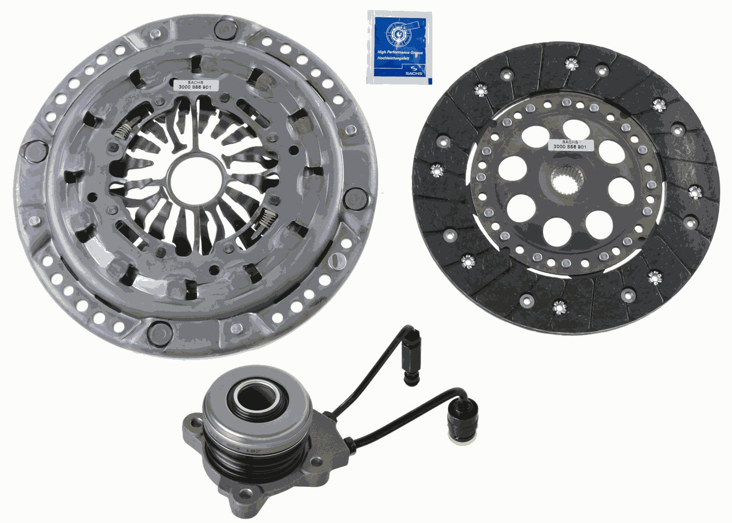 SACHS Koblingssæt 3000990049 for MERCEDES-BENZ