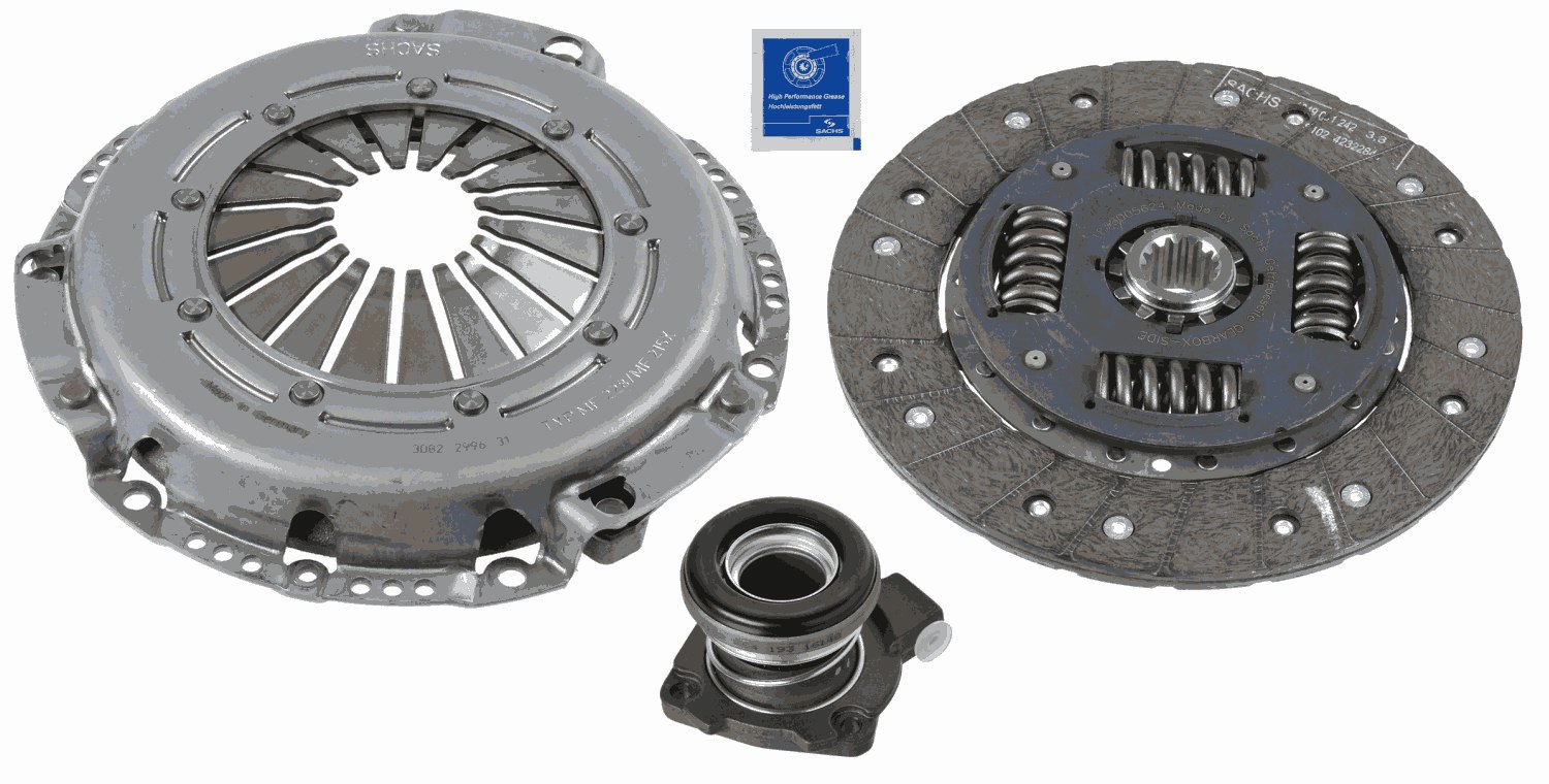 SACHS Koblingssæt 3000990010 for VAUXHALL OPEL SAAB CHEVROLET CADILLAC FIAT