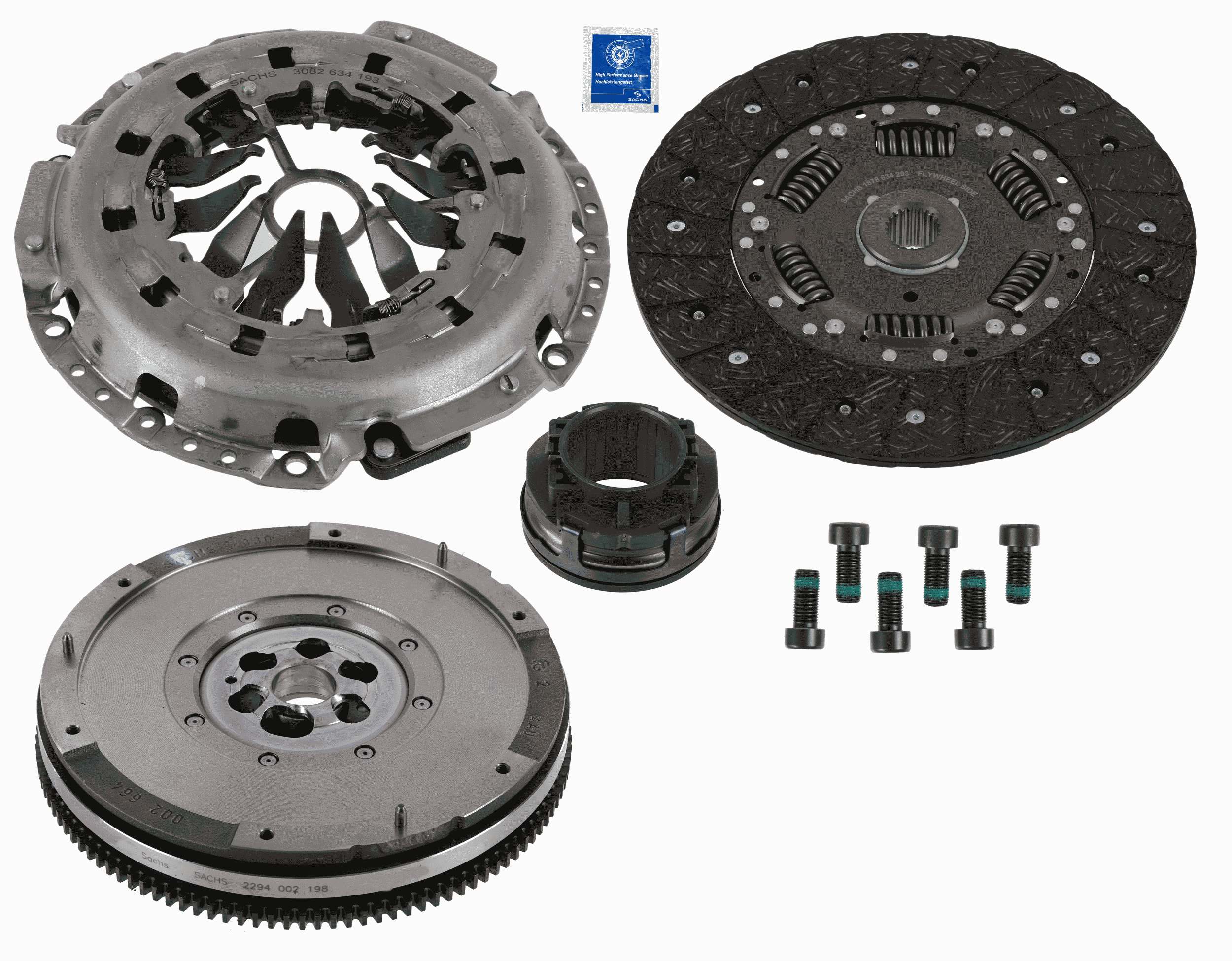 SACHS Koblingssæt 2290601203 for FORD AUSTRALIA FORD VW VW (SVW) AUDI (FAW) SKODA CUPRA JEEP MAN MAZDA PORSCHE