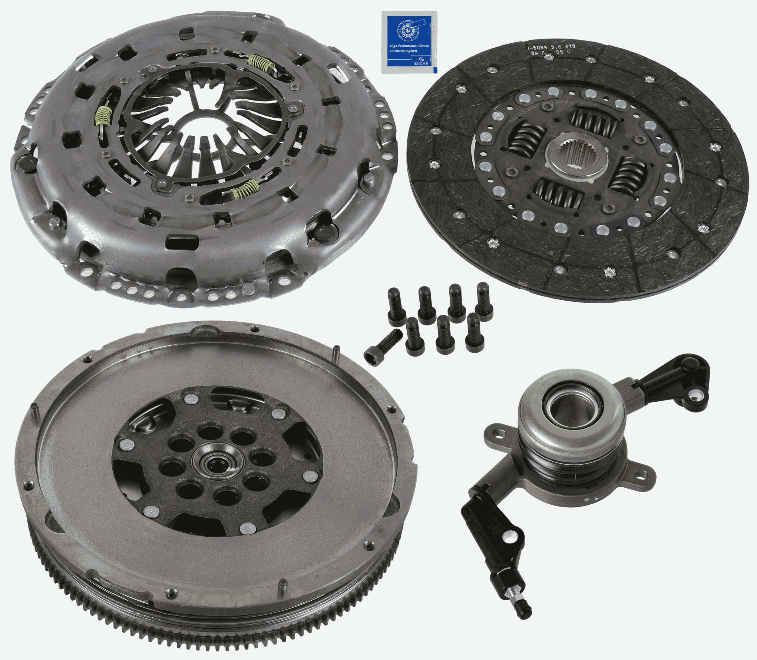 SACHS Koblingssæt 2290 601 228 for BENTLEY CHRYSLER MERCEDES-BENZ VW HYUNDAI