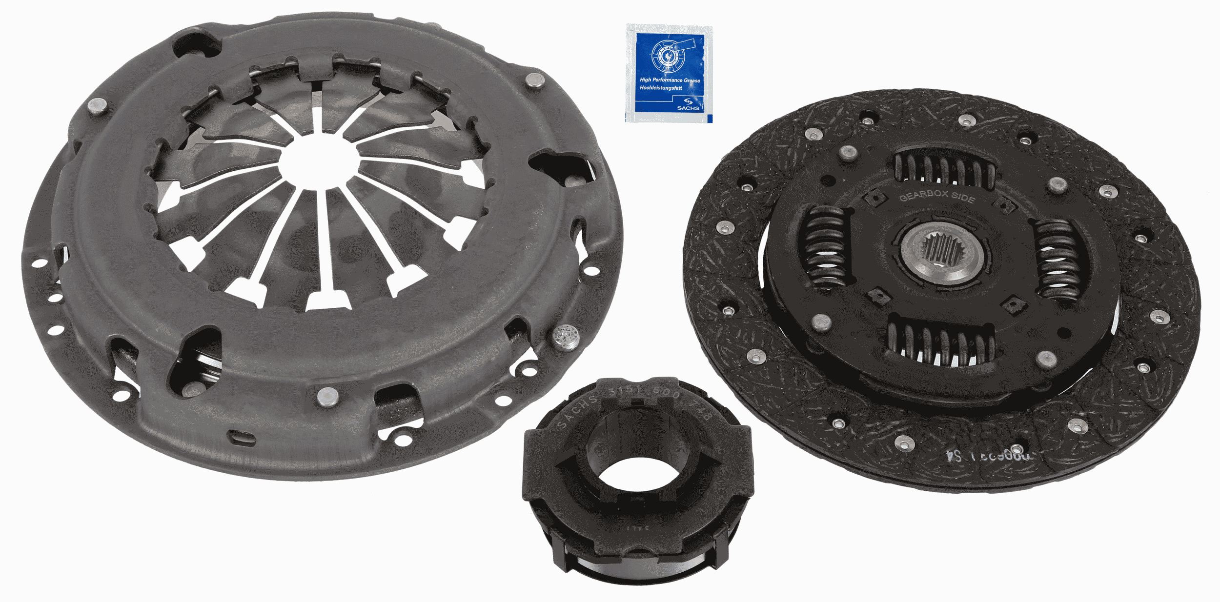 SACHS Koblingssæt 3000 950 875 for VAUXHALL FORD LANCIA FIAT