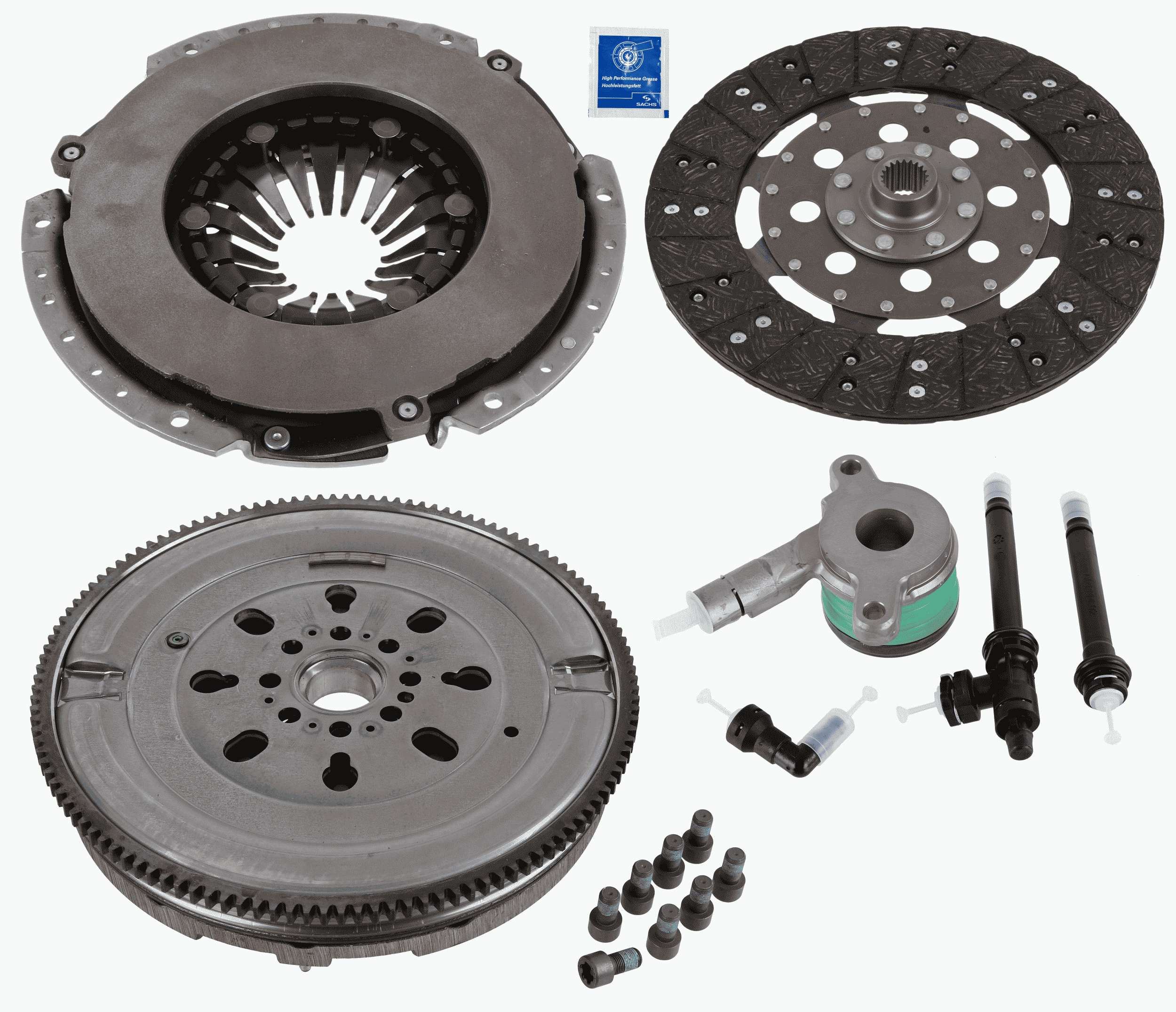 SACHS Koblingssæt 2290 601 207 for VAUXHALL OPEL FIAT MERCEDES-BENZ NISSAN RENAULT