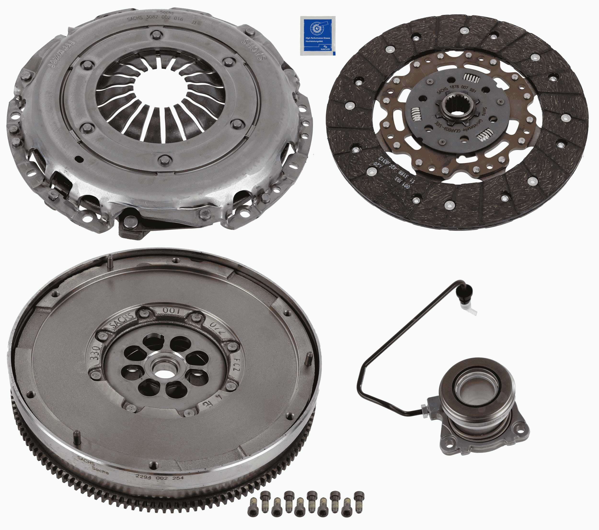 SACHS Koblingssæt 2290601192 for CHEVROLET VAUXHALL GENERAL MOTORS FORD LYNK & CO ABARTH OPEL